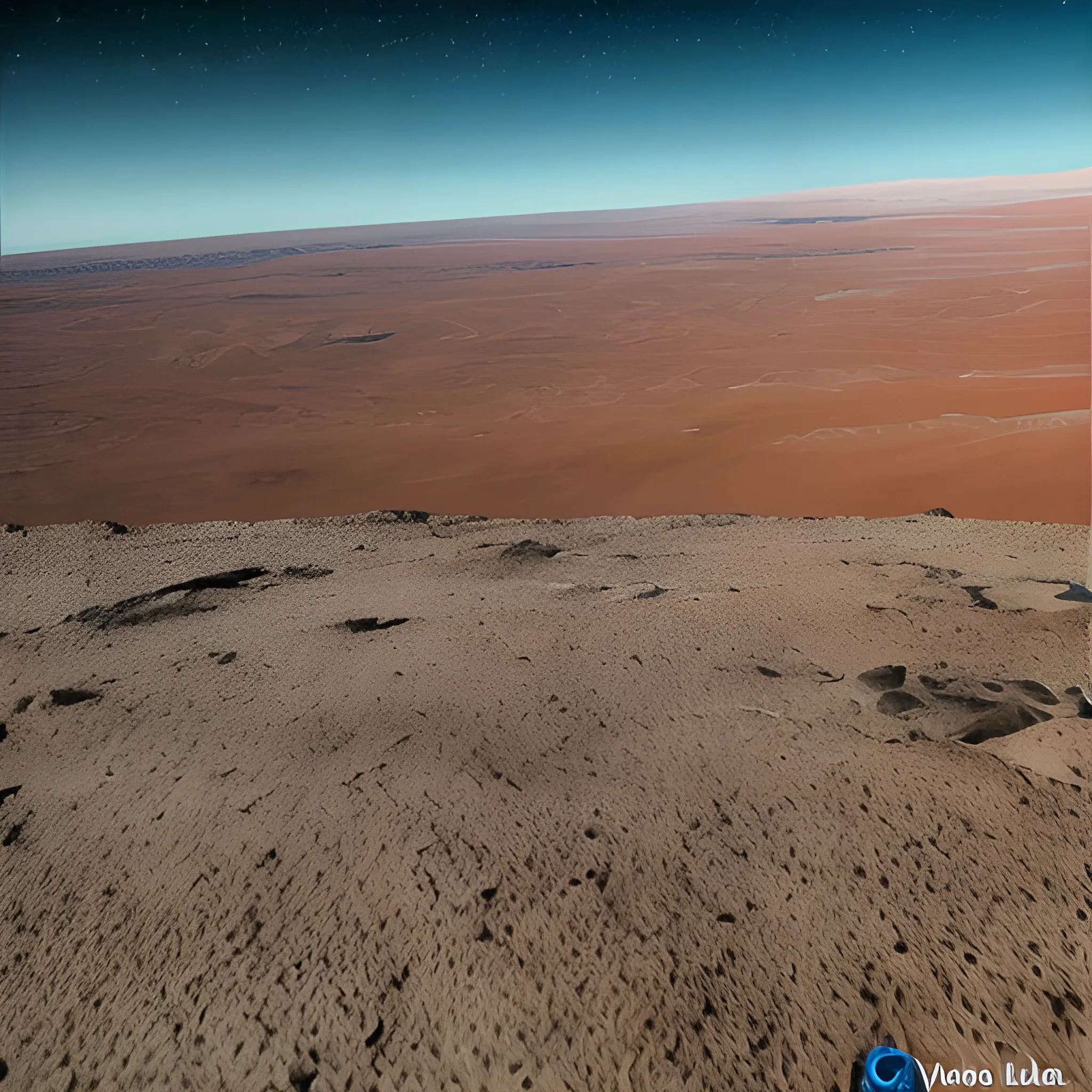 VISTA DE 3 LUNAS DESDE EL PLANETA
