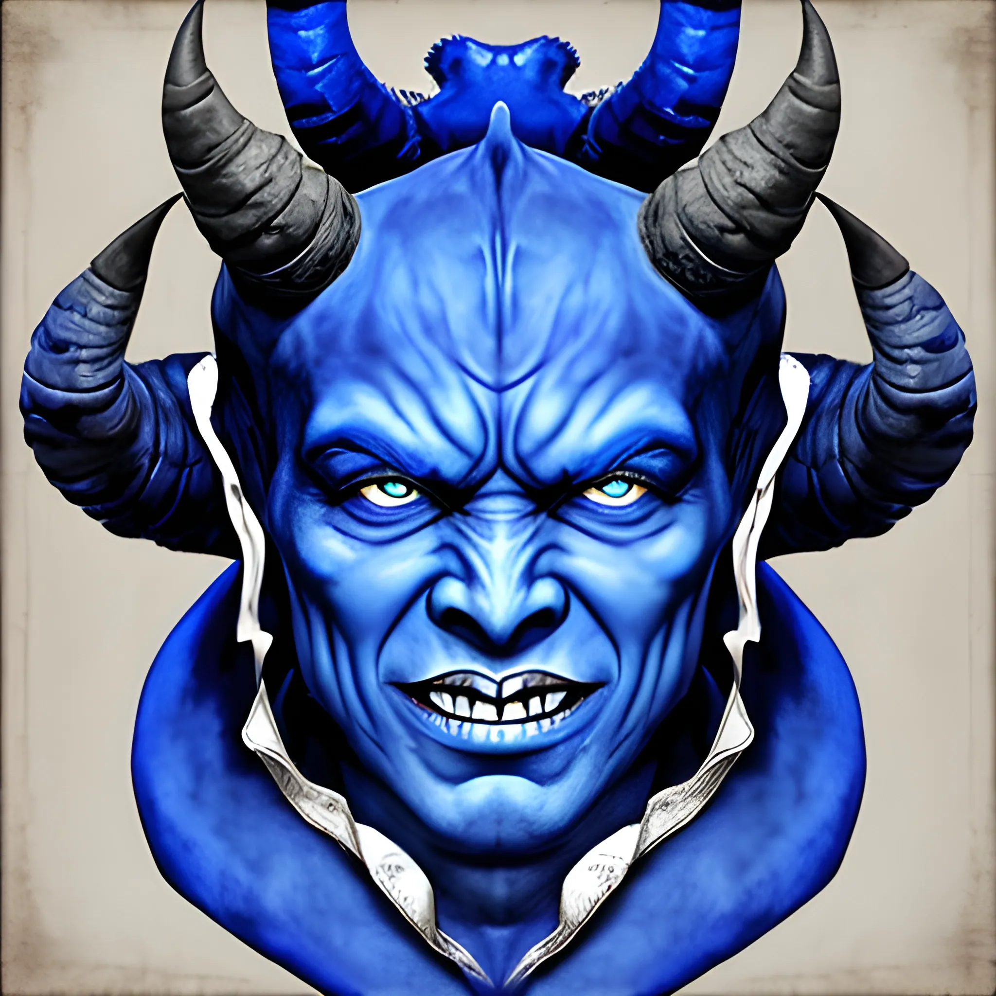 big blue devil