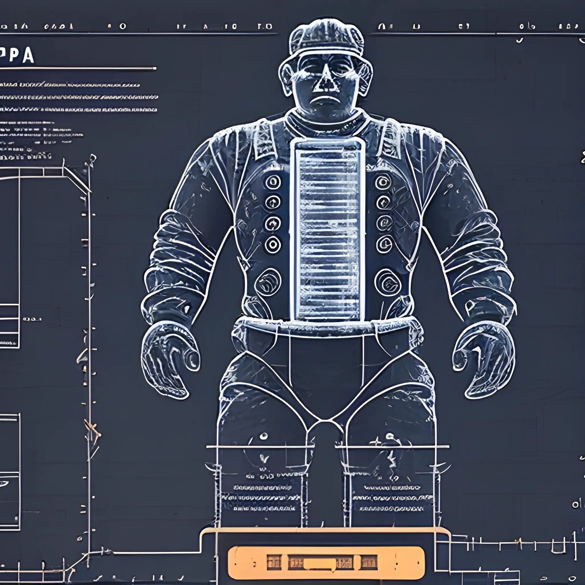 training app, coal miner, out of space, matrix, intricately detailed blueprint, code, coal, heavy machinery, pixar style