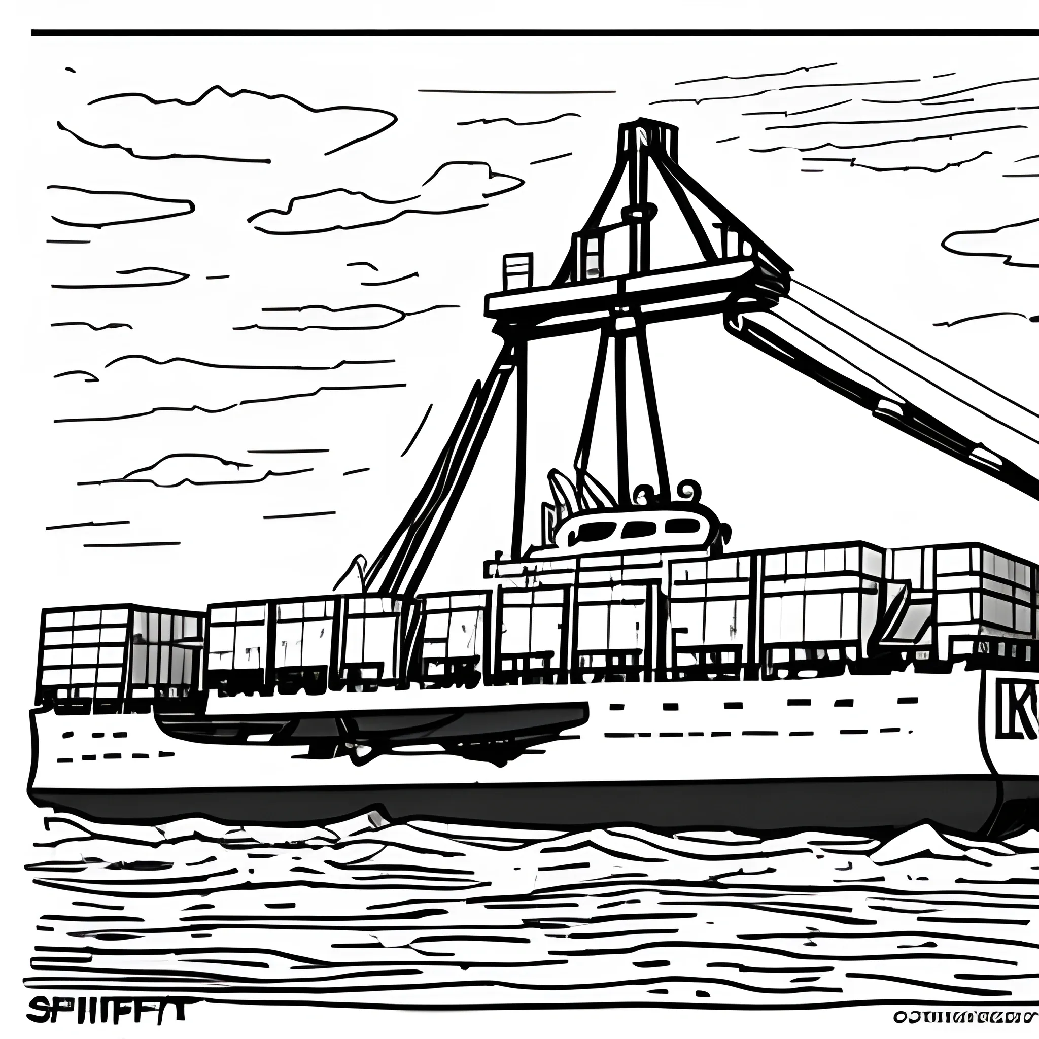 Shiplift, Cartoon