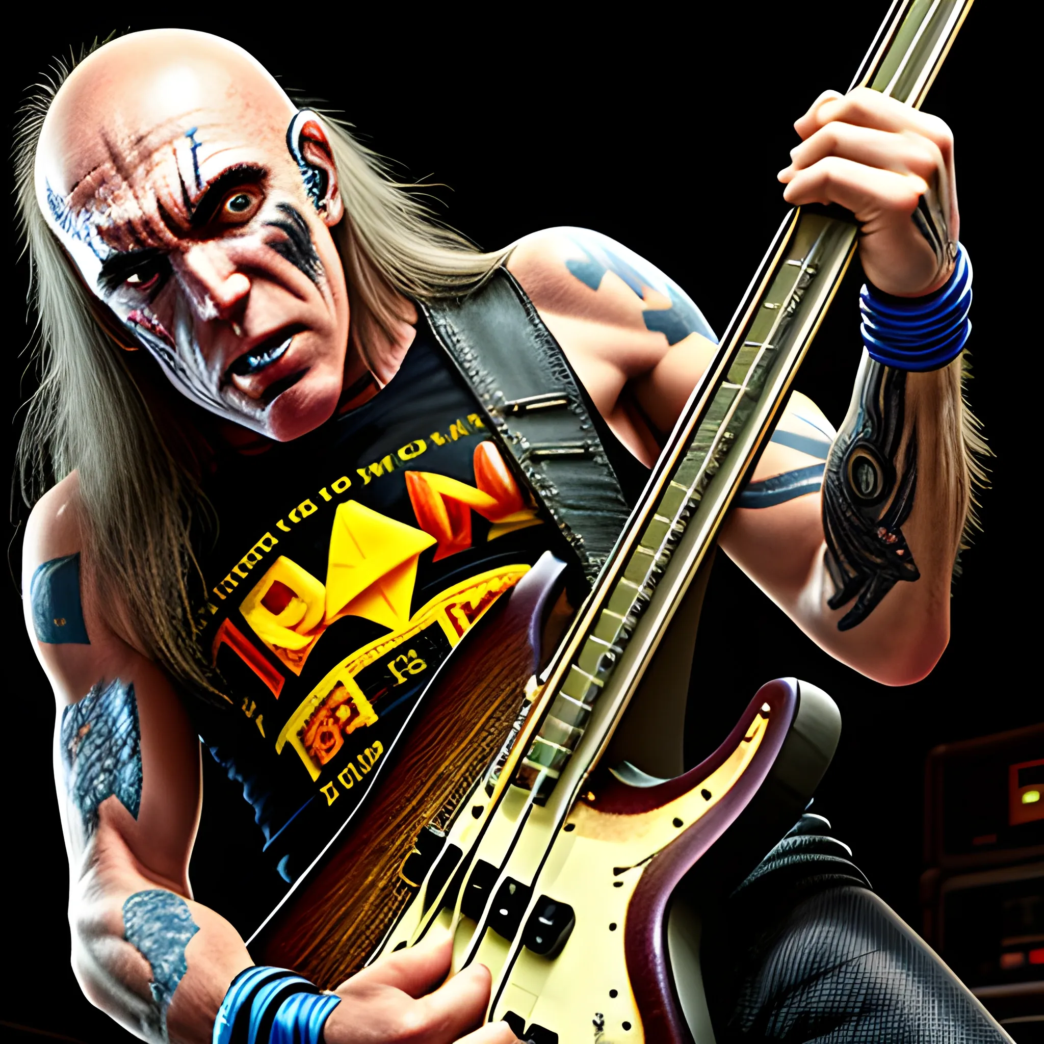 IRON MAIDEN STEVE HARRIS BASS