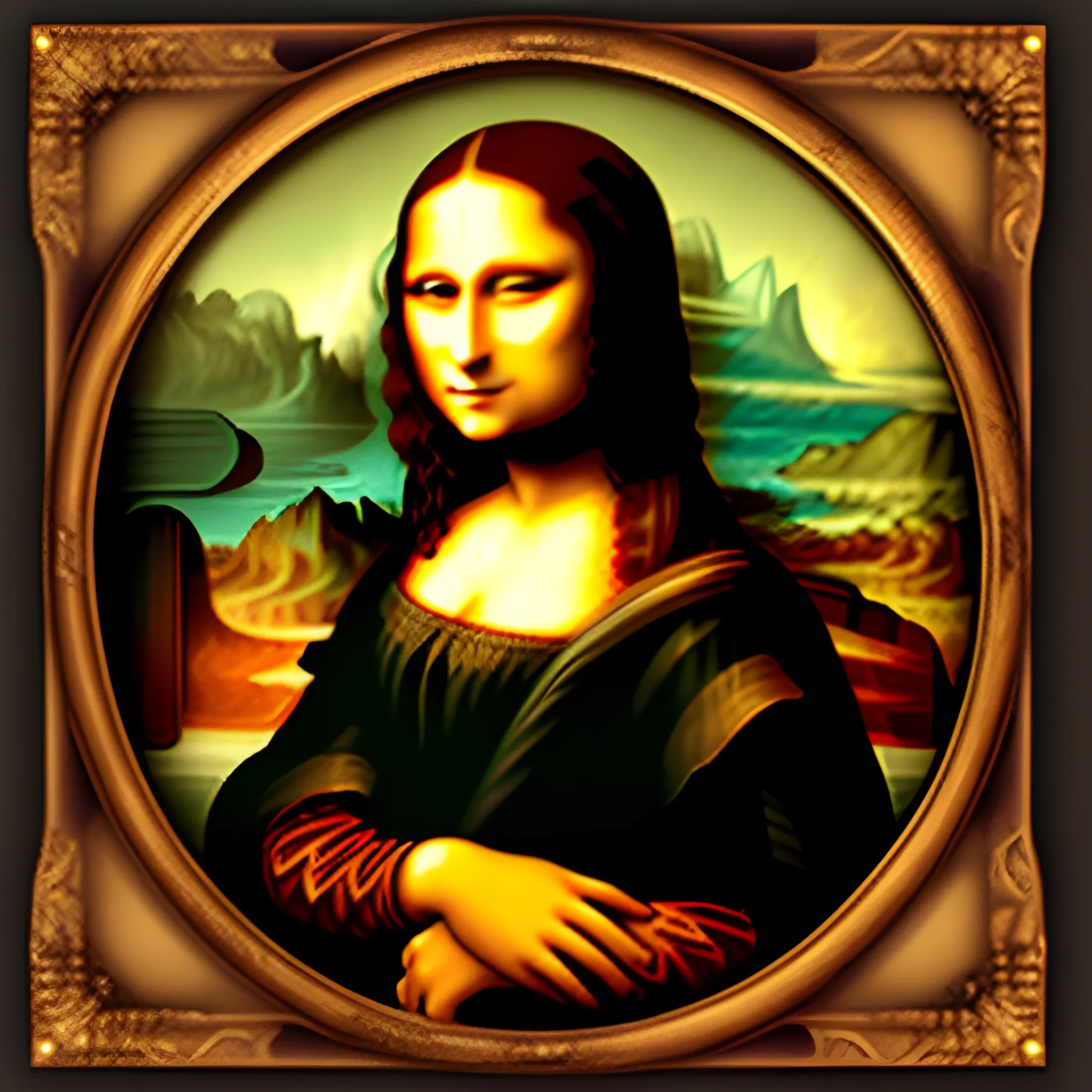 mona lisa steampunk