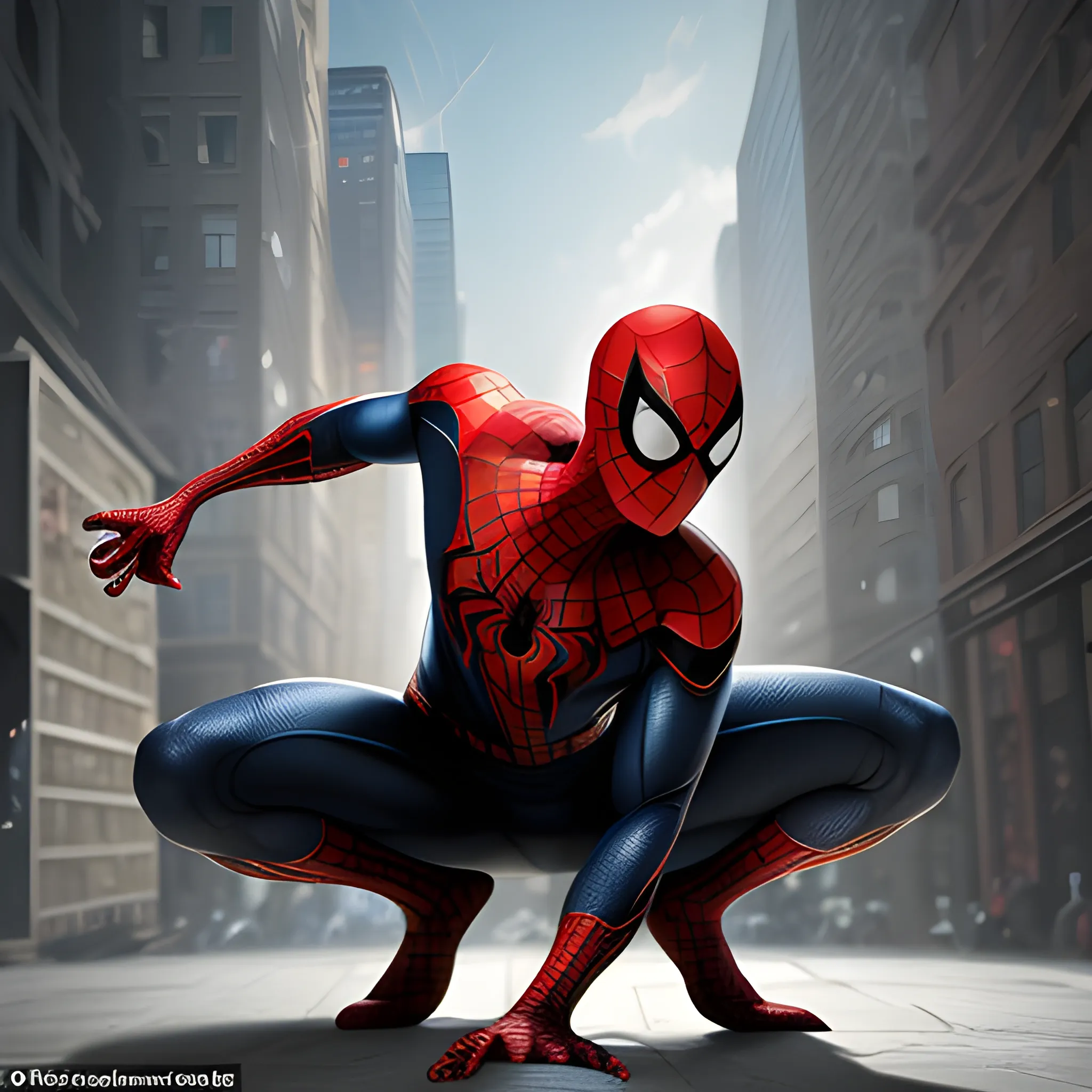 Zastermont Spider-Man dynamic pose elegant highly by X-Cannibal on  DeviantArt