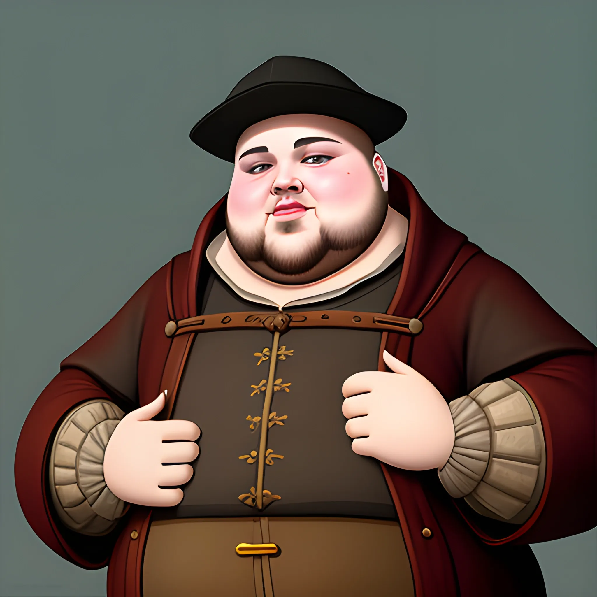 fat merchant infobroker rich realism medieval
