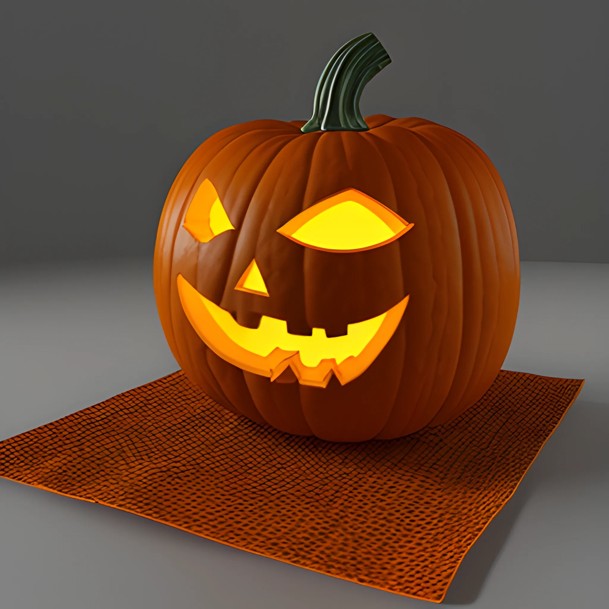 pumpkin, 3D