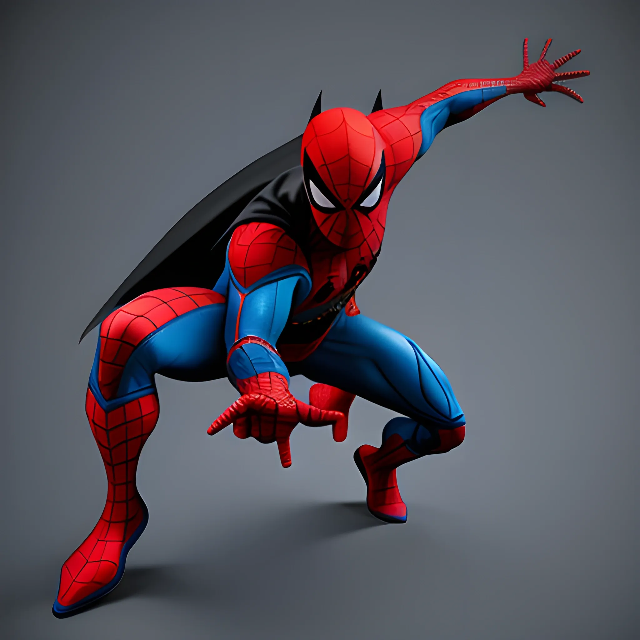 Spider Man Ready Pose 3D Model $159 - .3ds .blend .c4d .fbx .max .ma .lxo  .obj .gltf .upk .unitypackage .usdz - Free3D
