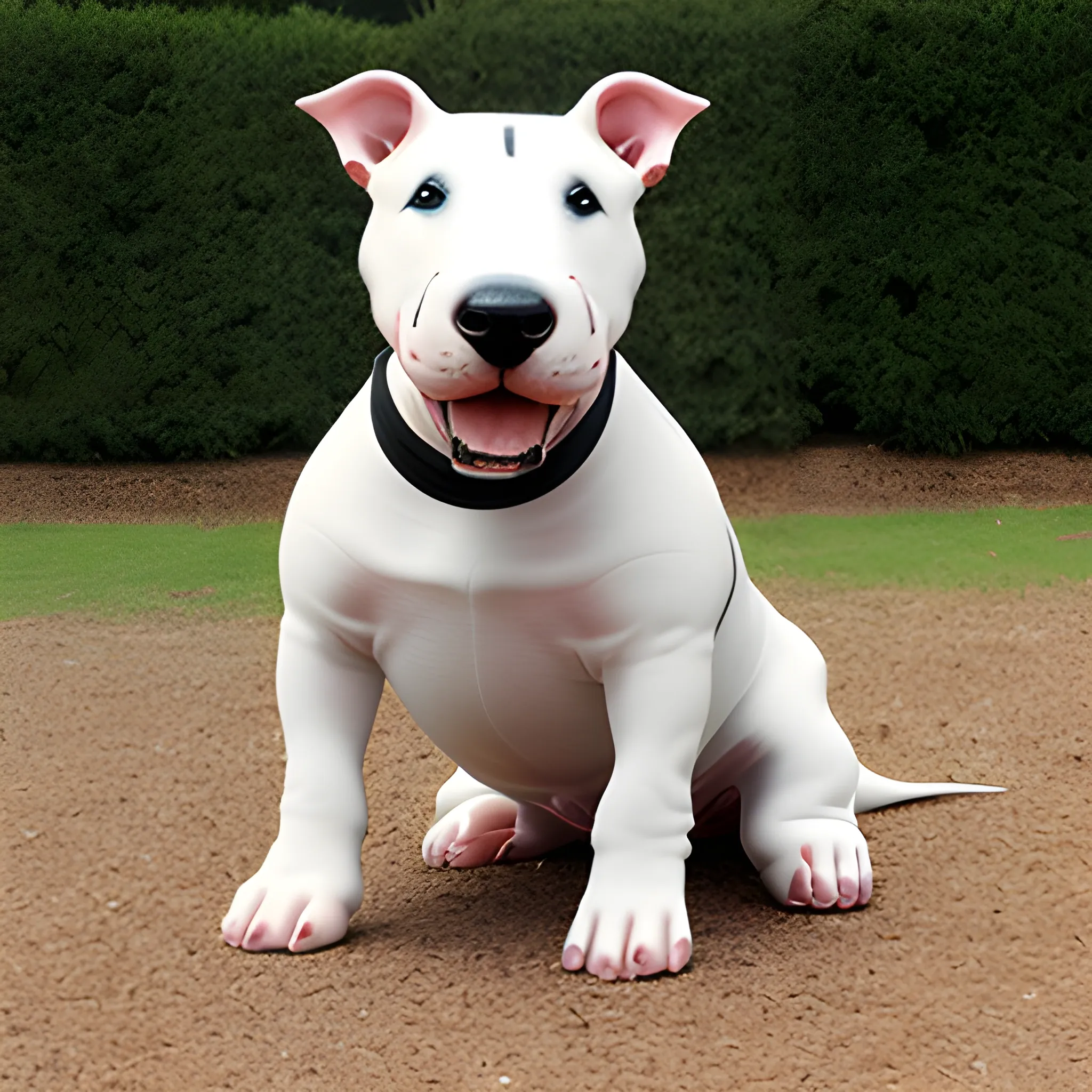 bull terrier real