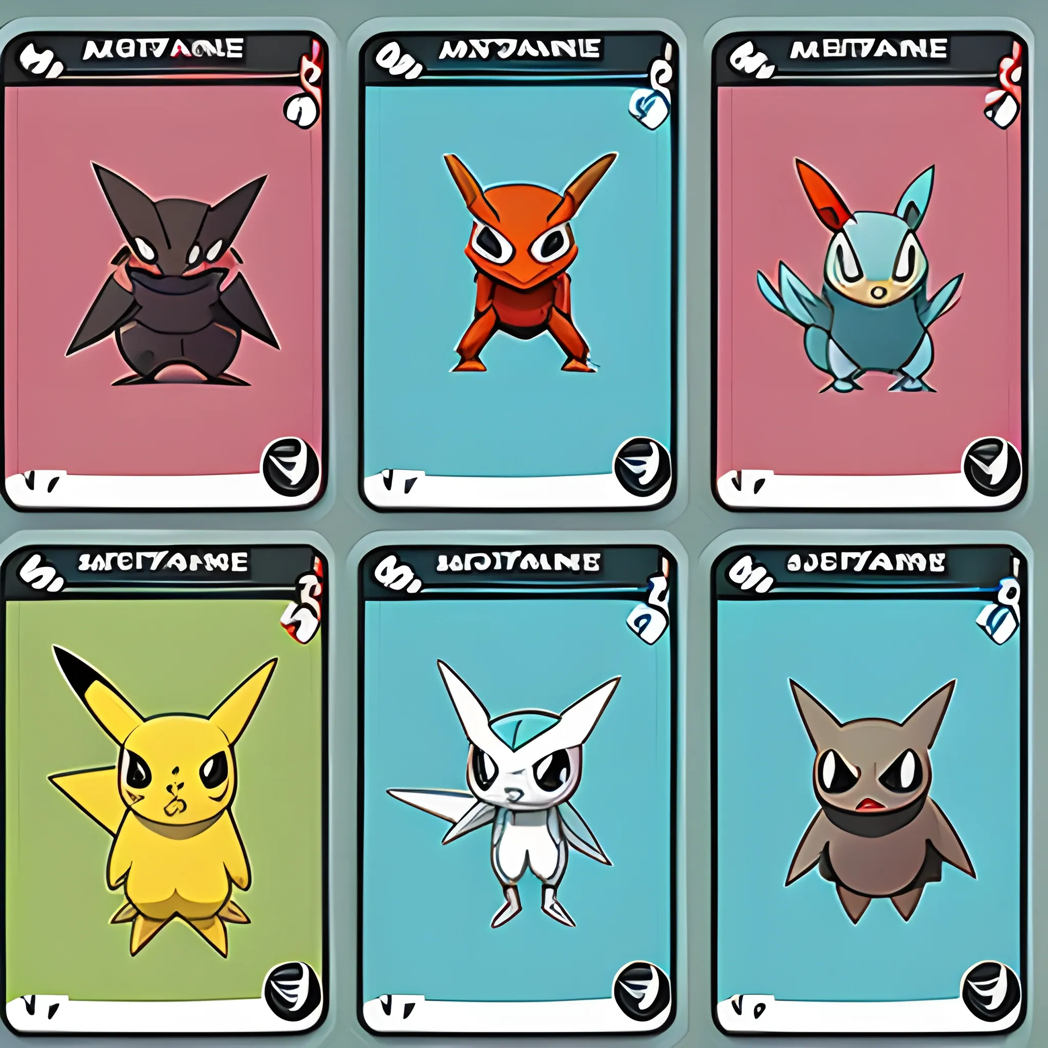 generate a background image for a Pokemon card game that should be used in the browser. dont use cards, Cartoon