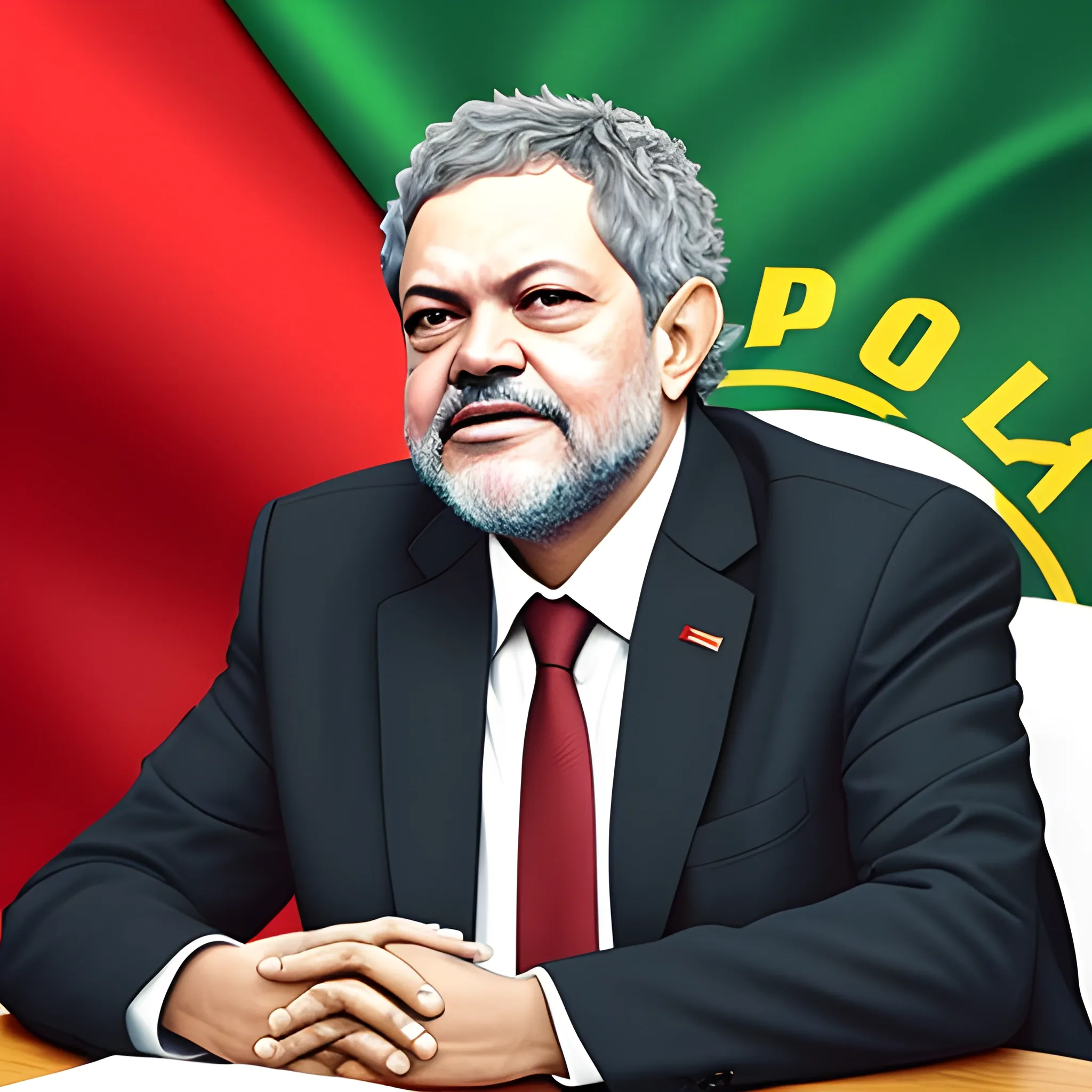 Presidente lula enganador dos pobres <lora:lula_v1>