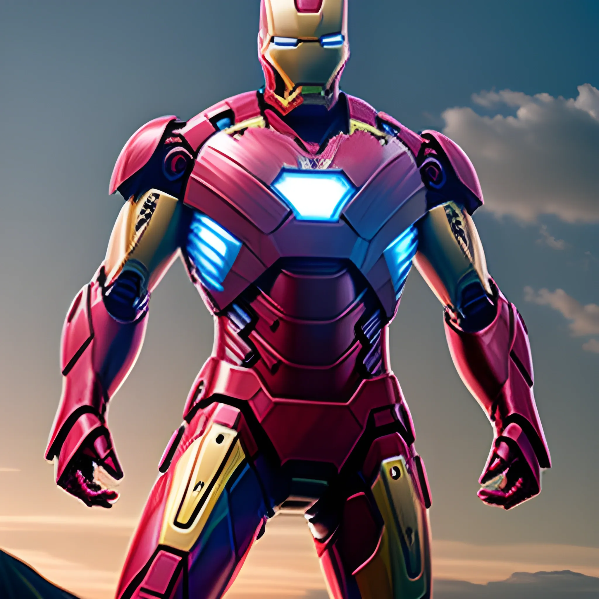 Iron man, efectos ultra realista, efectos Marvel estudio, cinemática epic