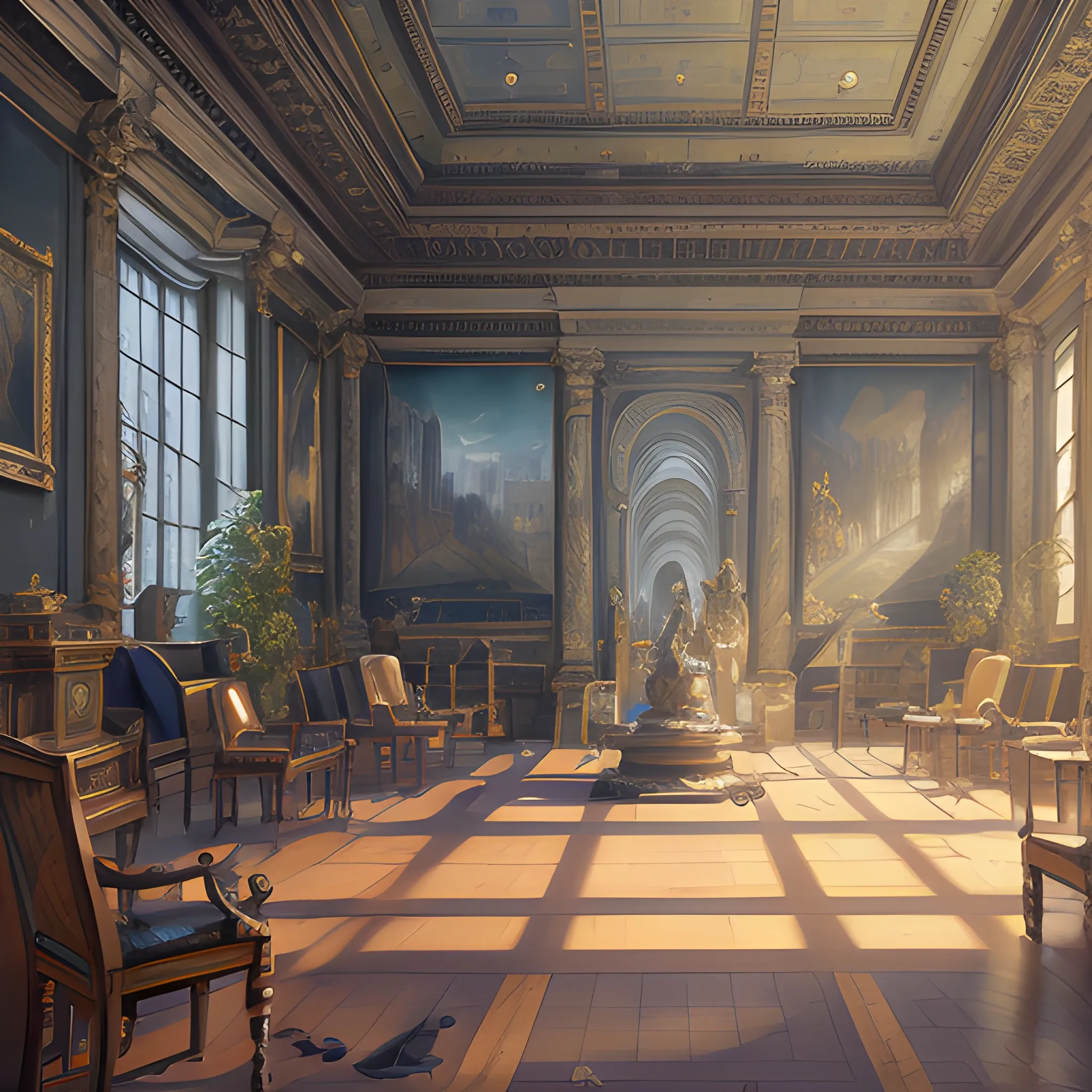 Academy, class, lesson, royal academy, inside, interior, mediaval , 8k, high resolution, high quality, photorealistic, hyperrealistic, detailed, detailed matte painting, deep color, fantastical, intricate detail, splash screen, complementary colors, fantasy concept art, 8k resolution trending on Artstation Unreal Engine, high quality of details