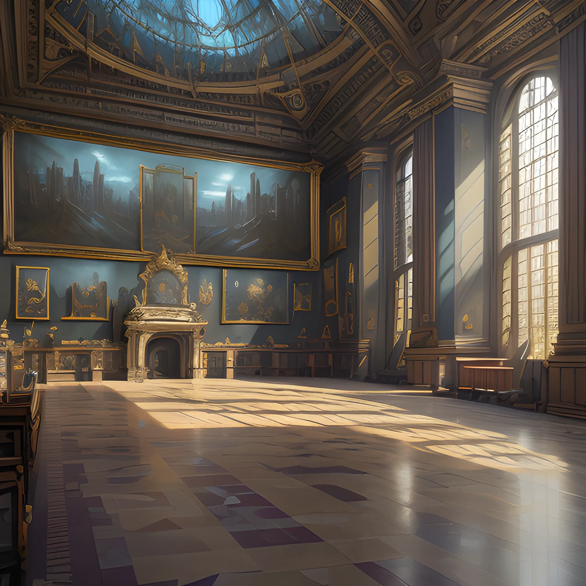 Academy, class, lesson, royal academy, inside, interior, mediaval , 8k, high resolution, high quality, photorealistic, hyperrealistic, detailed, detailed matte painting, deep color, fantastical, intricate detail, splash screen, complementary colors, fantasy concept art, 8k resolution trending on Artstation Unreal Engine, high quality of details