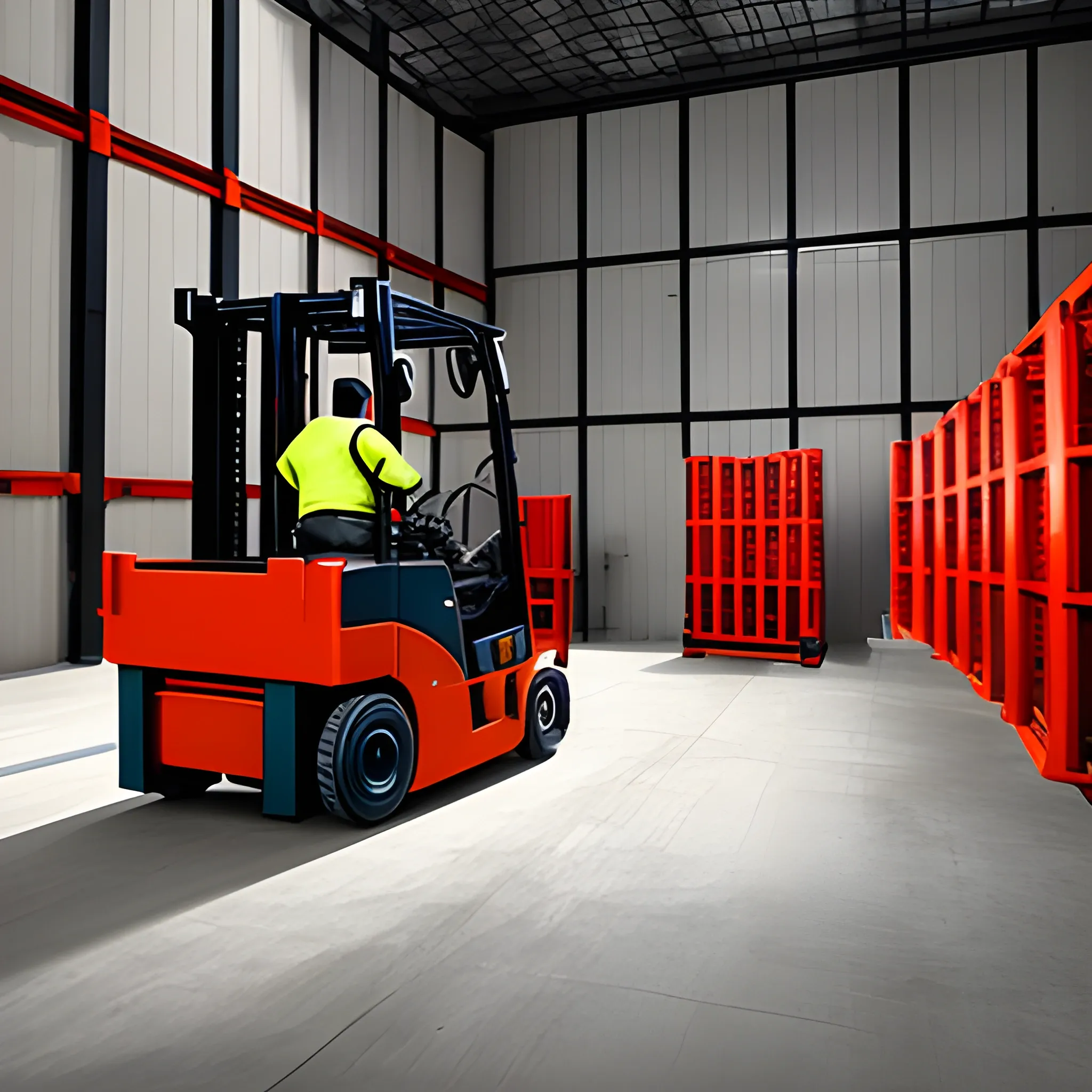 LOADING AND UNLOADING WITH FORKLIFTS