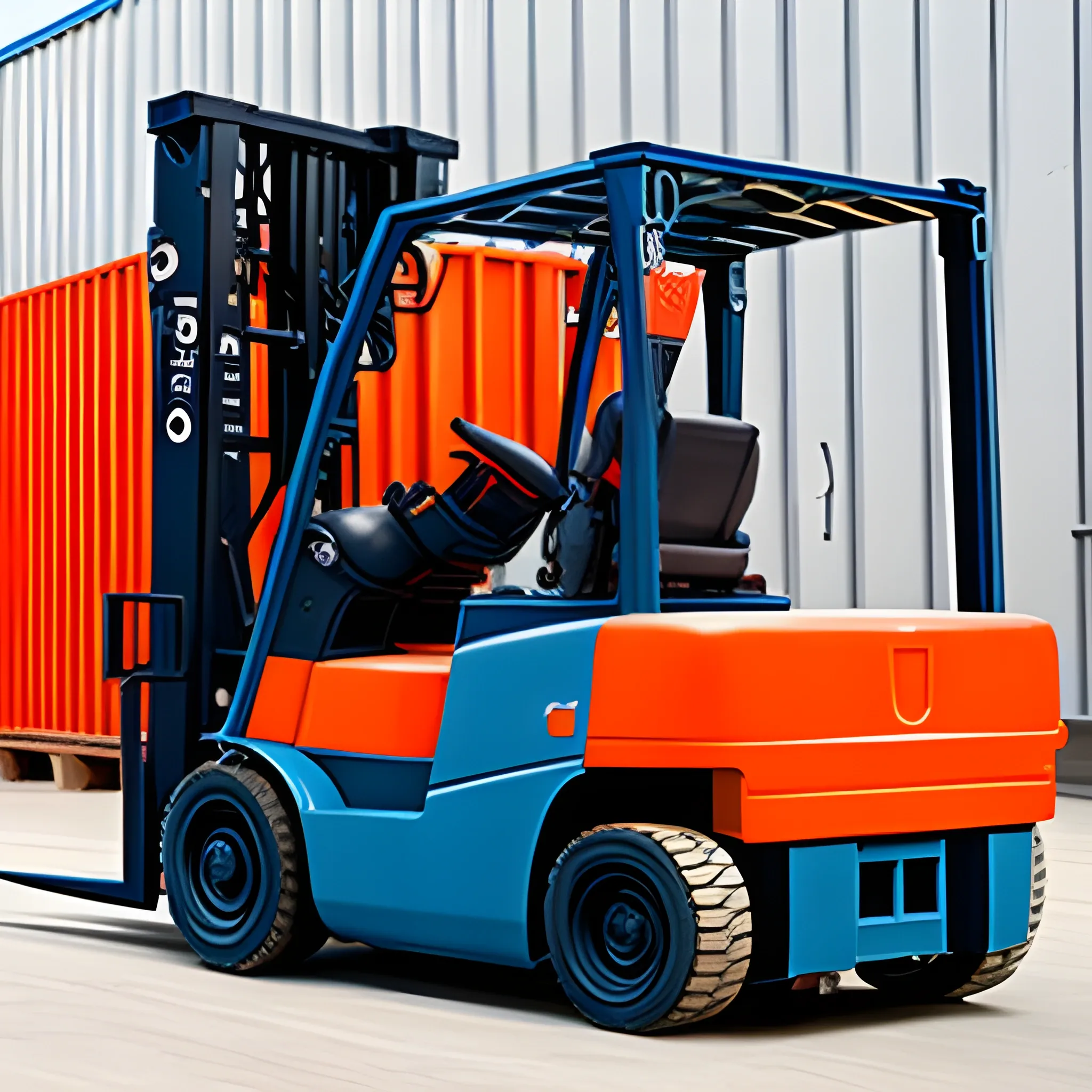 LOADING AND UNLOADING WITH FORKLIFTS