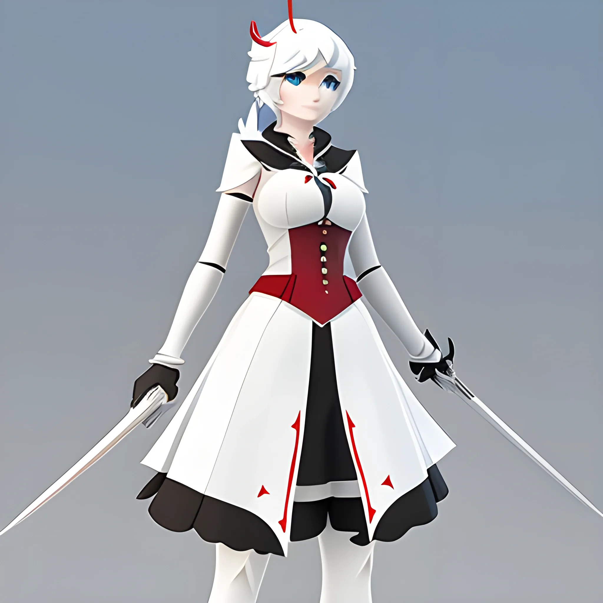 RWBY weiss schnee
, Cartoon, 3D