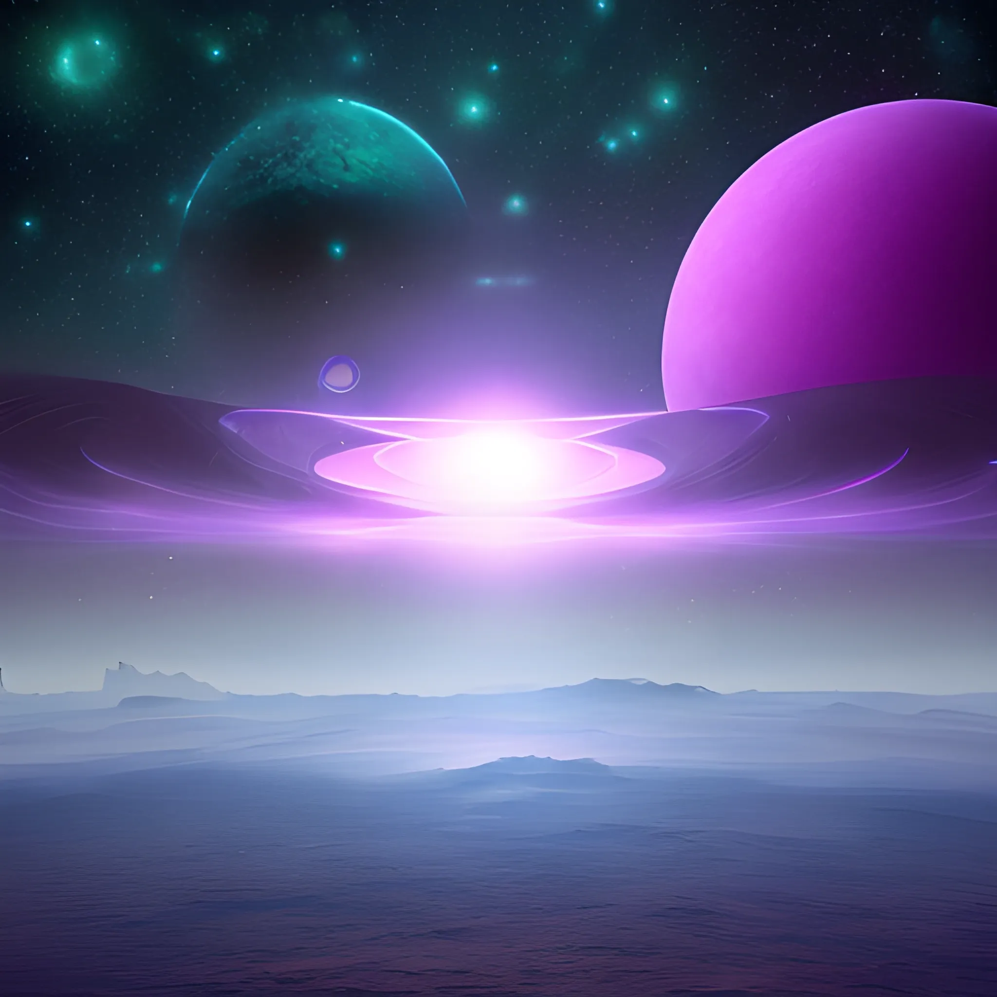 ethereal planet