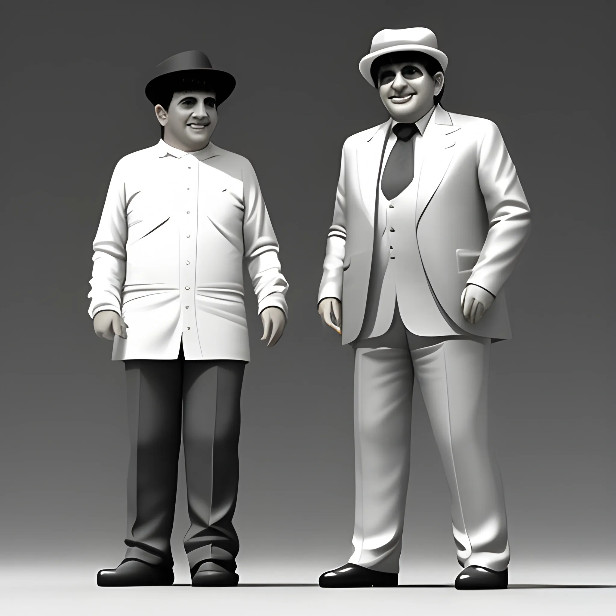 Gardel y Maradona, 3D