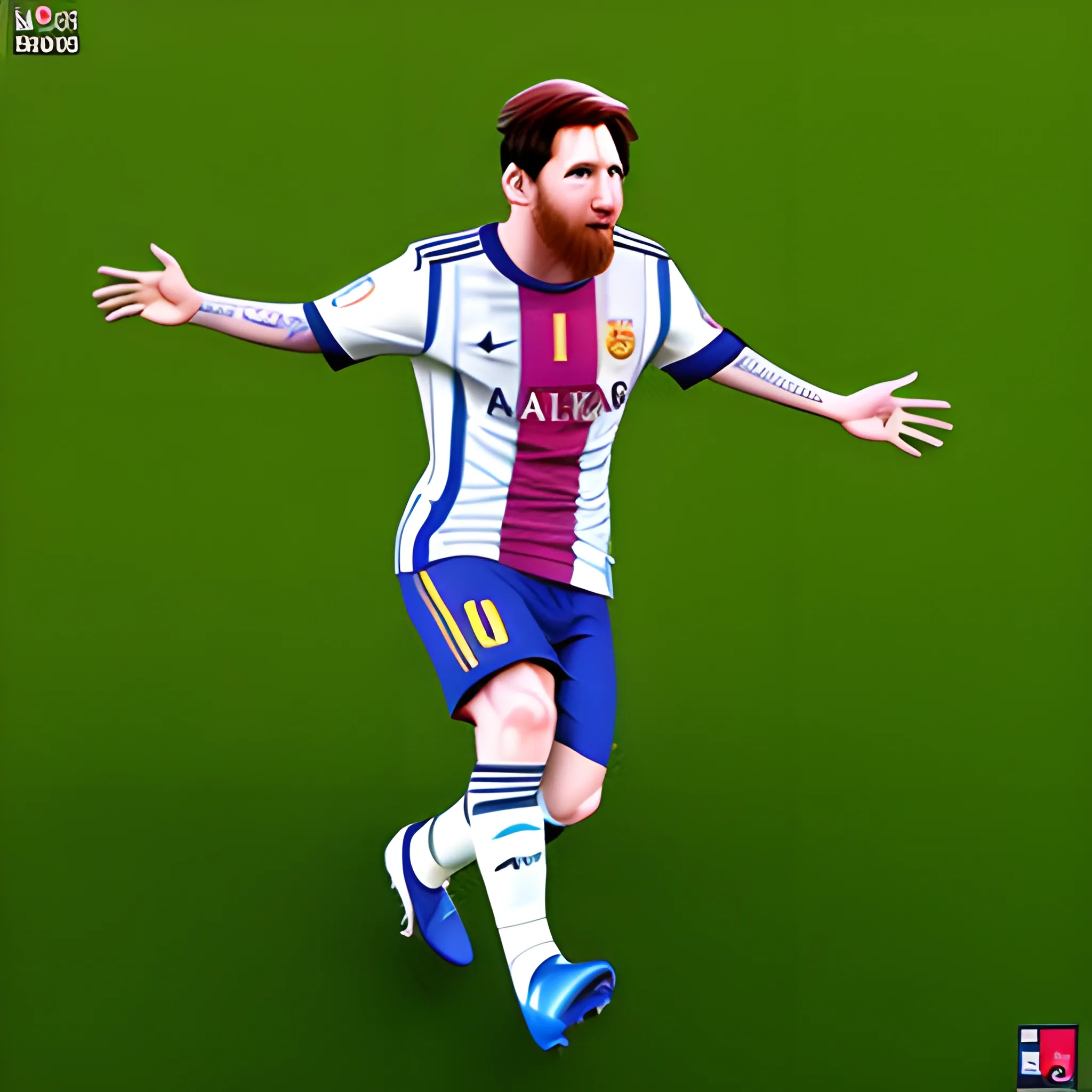 messi prime, 3D, 3D