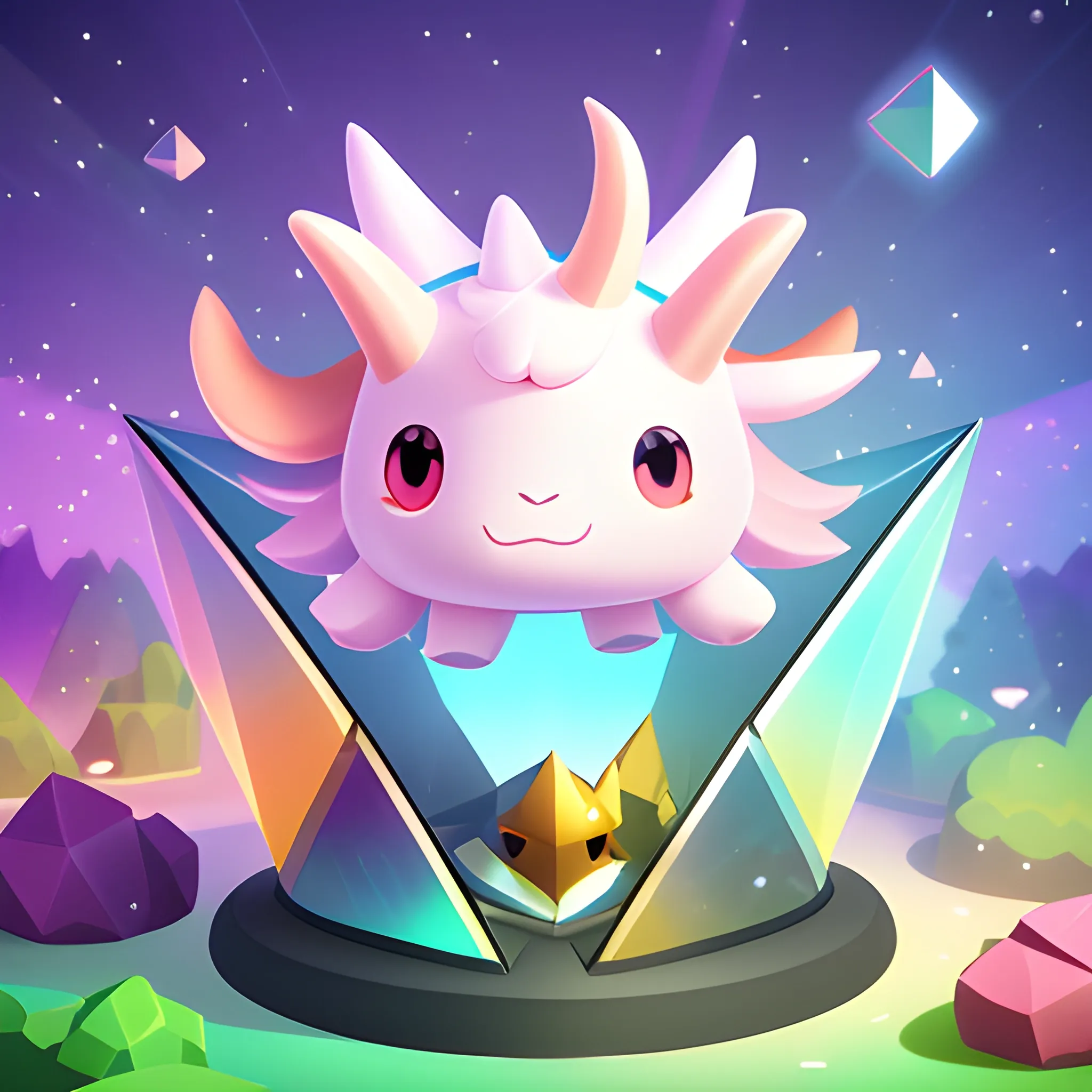 axie infinity goat with prism