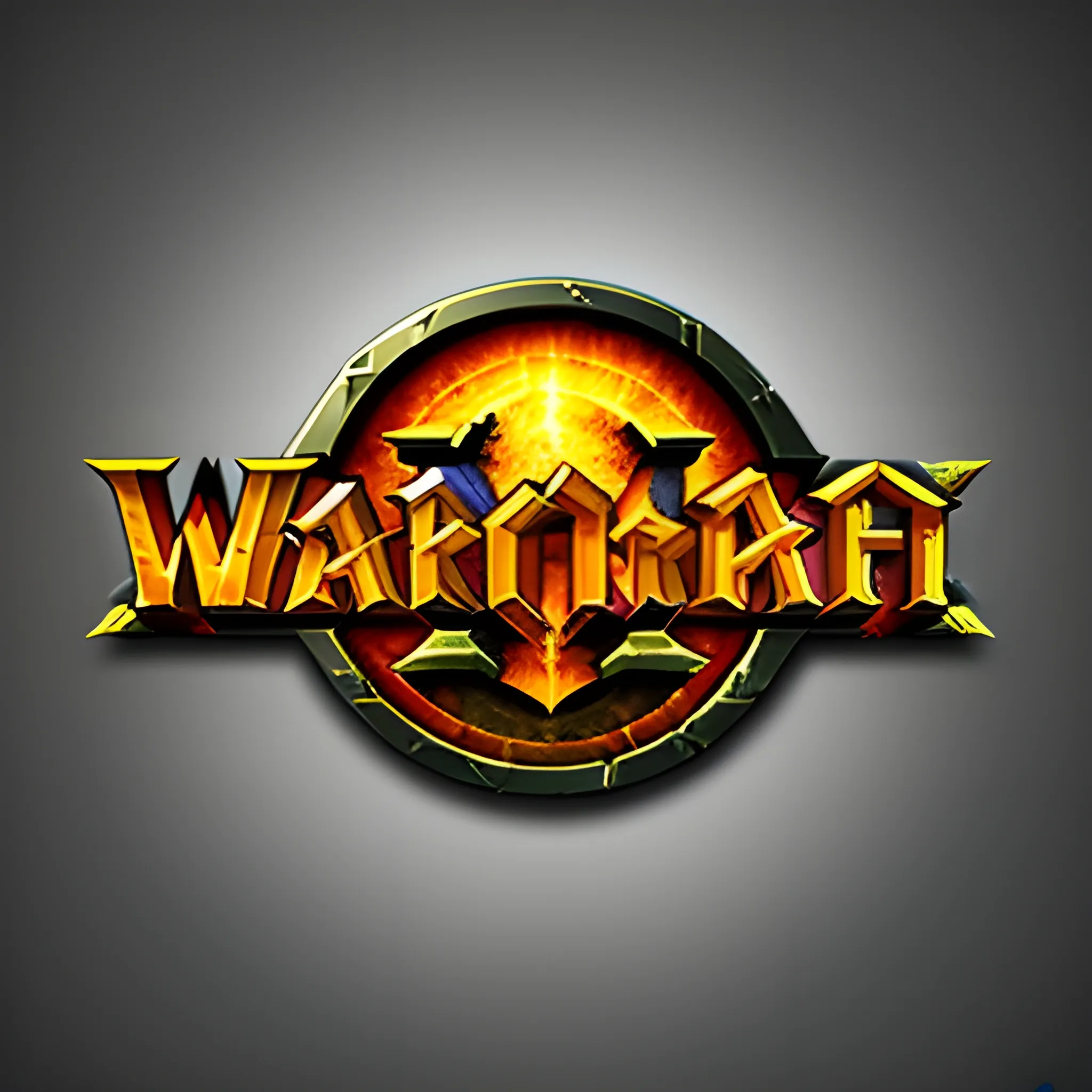 logo Design World of warcraft, 3d, 3D,   number "99"
