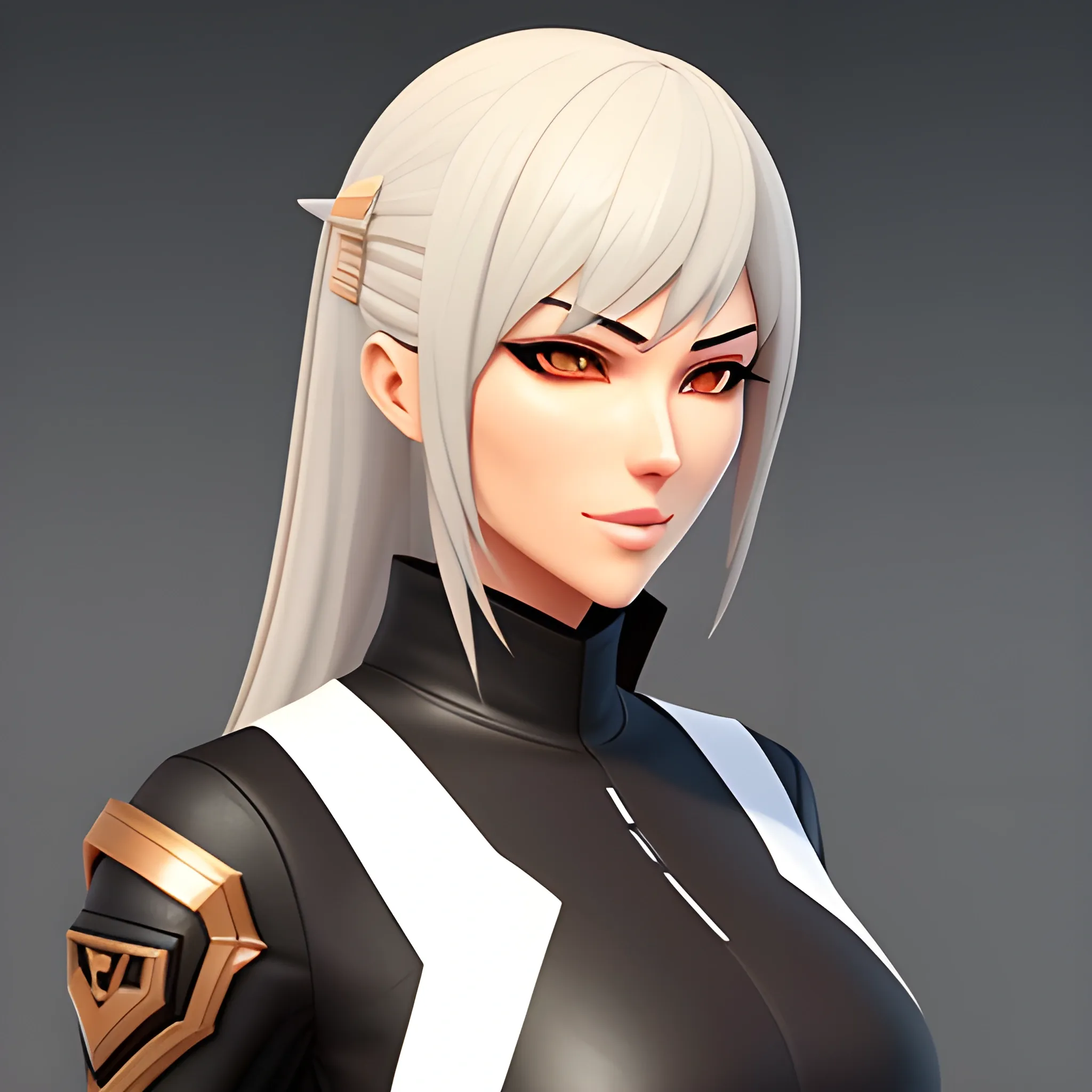 A girl,arknights, beautiful face,the whole body,3D