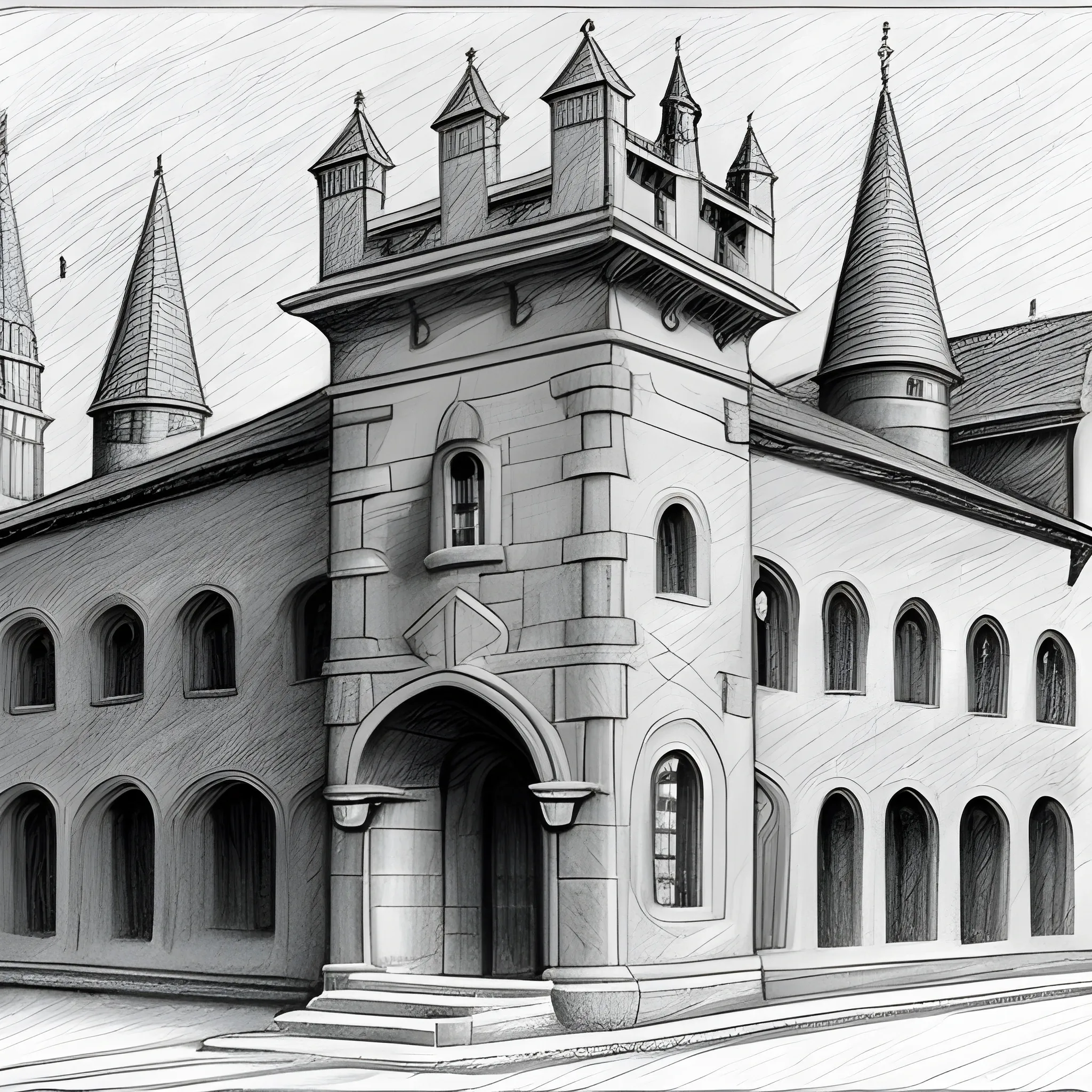 medieval bank exterior traditional


, Pencil Sketch