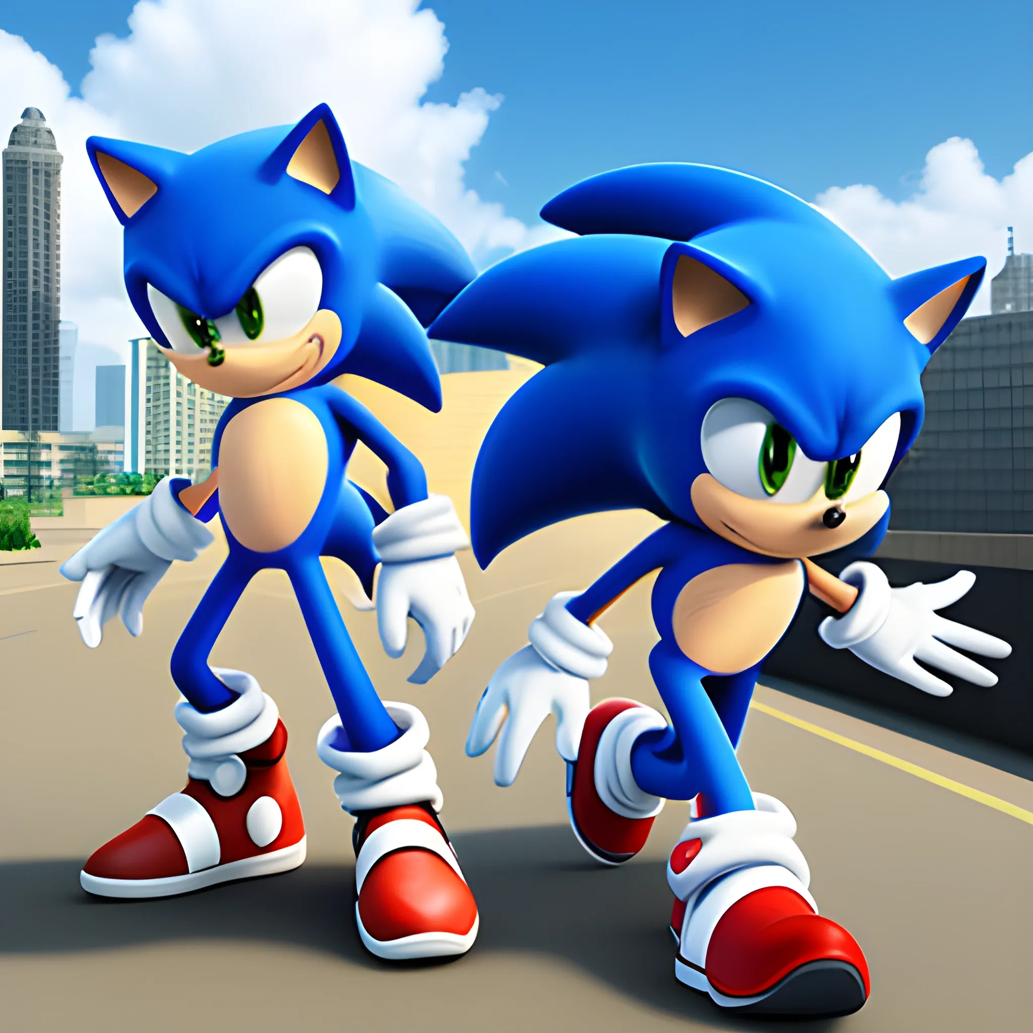 Sonic Adventure remake, 3D