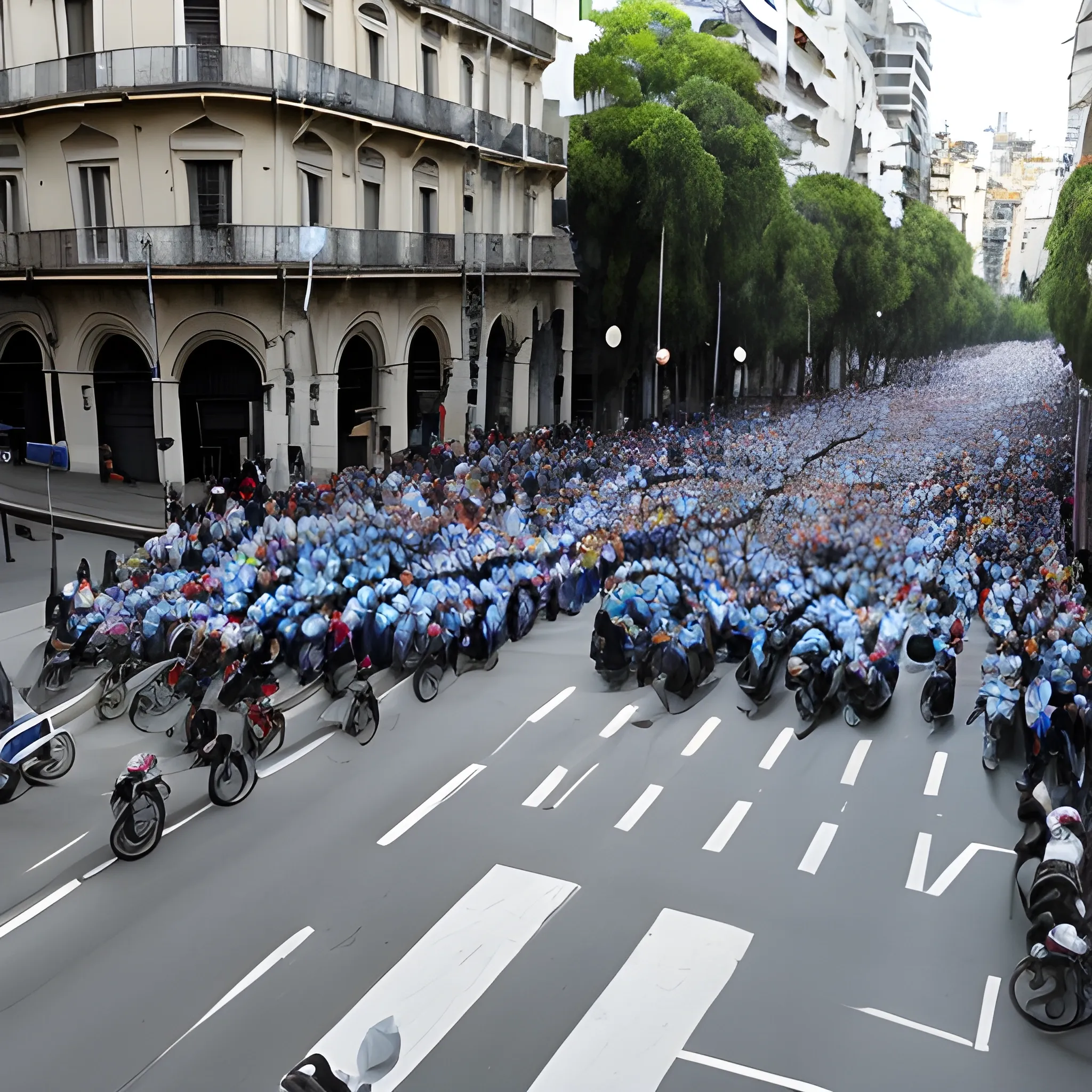 , Movilización de movimientos sociales en Argentina