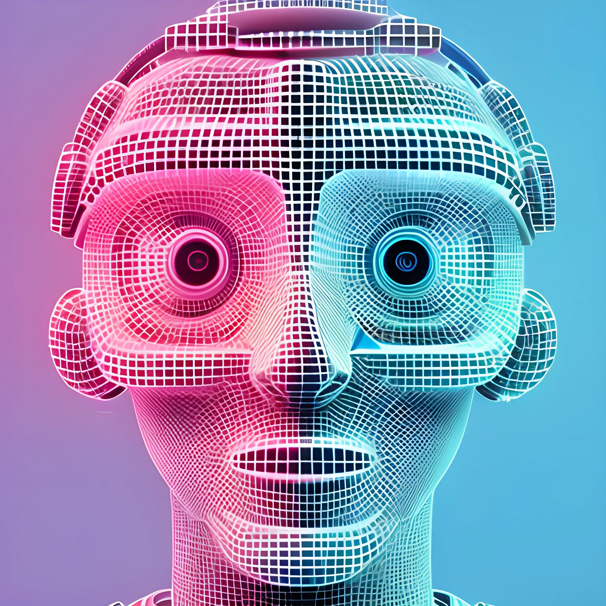 Generate a corporative, future, colorful, modern image, related to digital products, do not use machines or txt and use really environment, with this concept: “how AI has enhanced my UX skills” , 3D