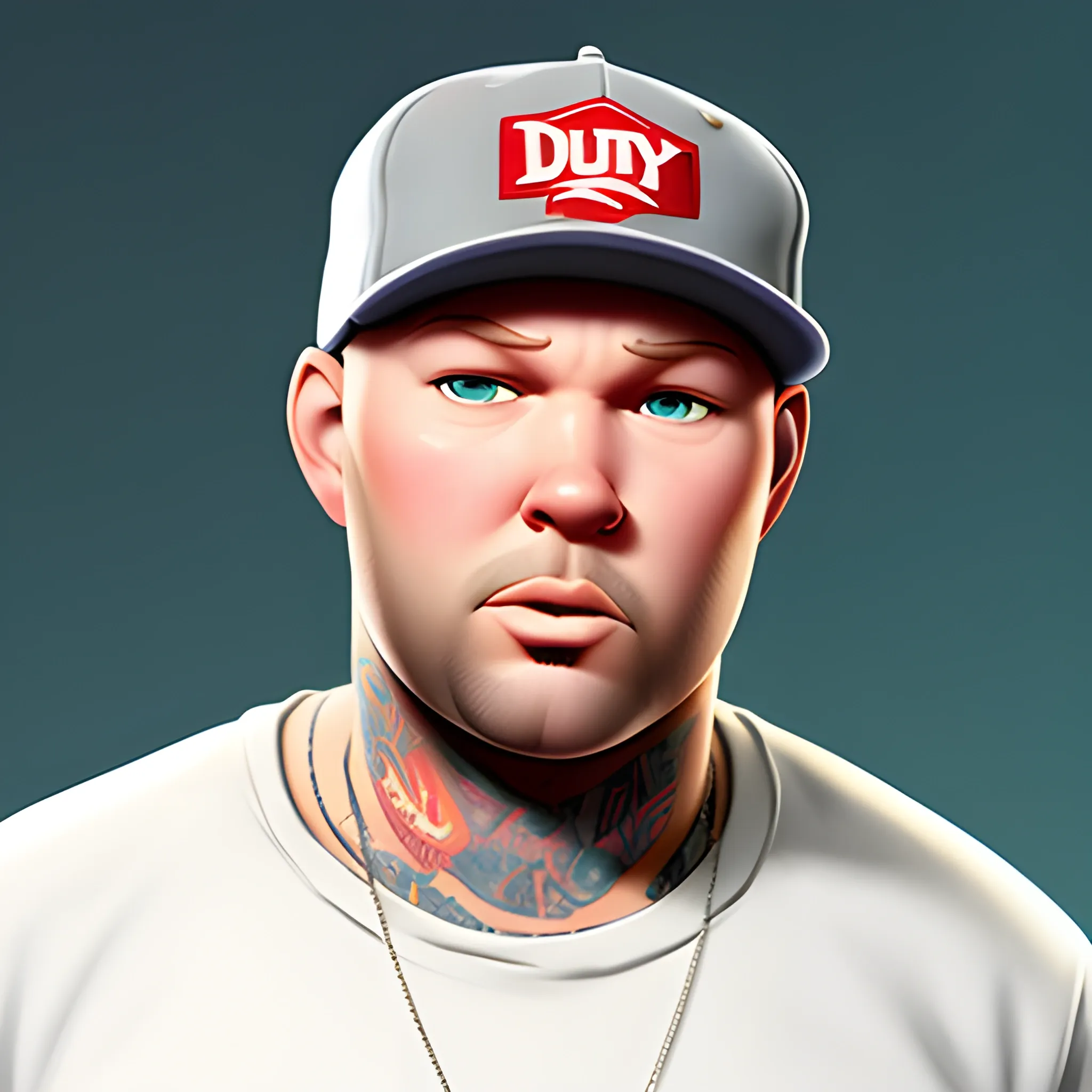 character,  fred durst, disney pixar style
