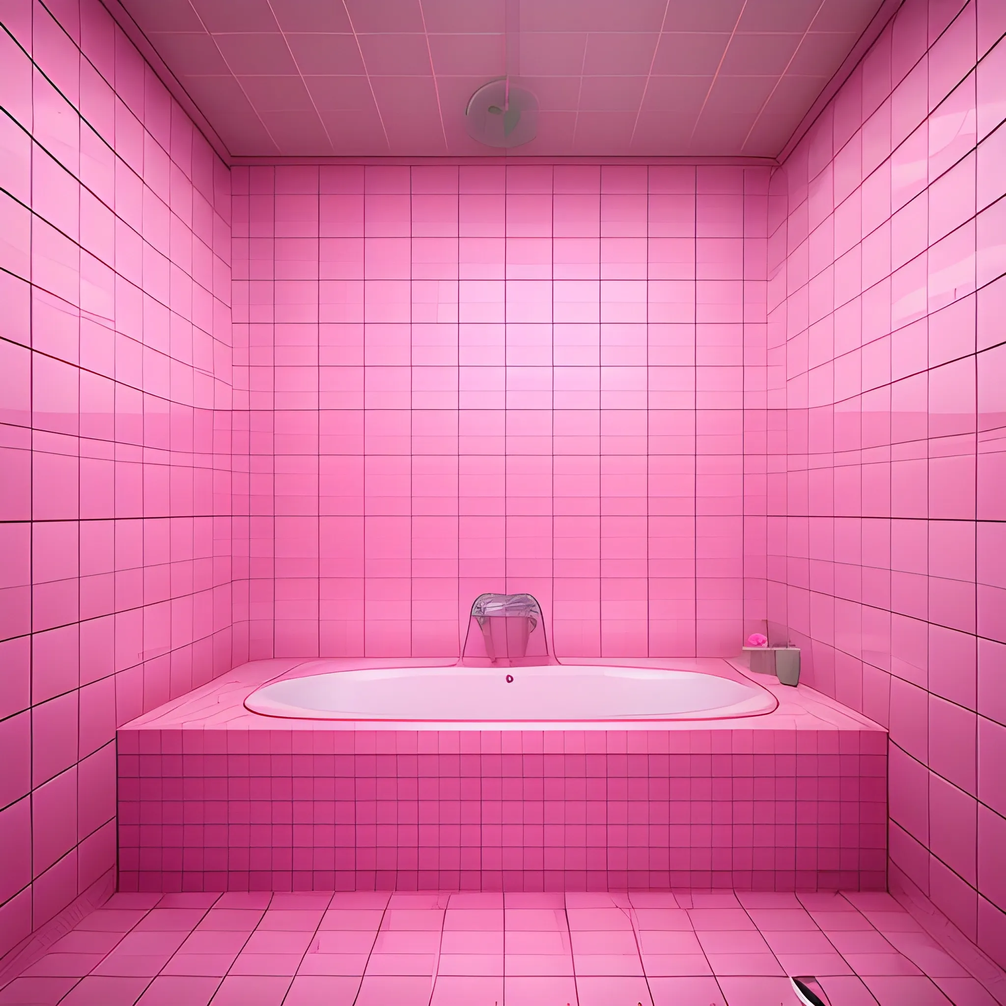 Vintage pink bathroom ideas