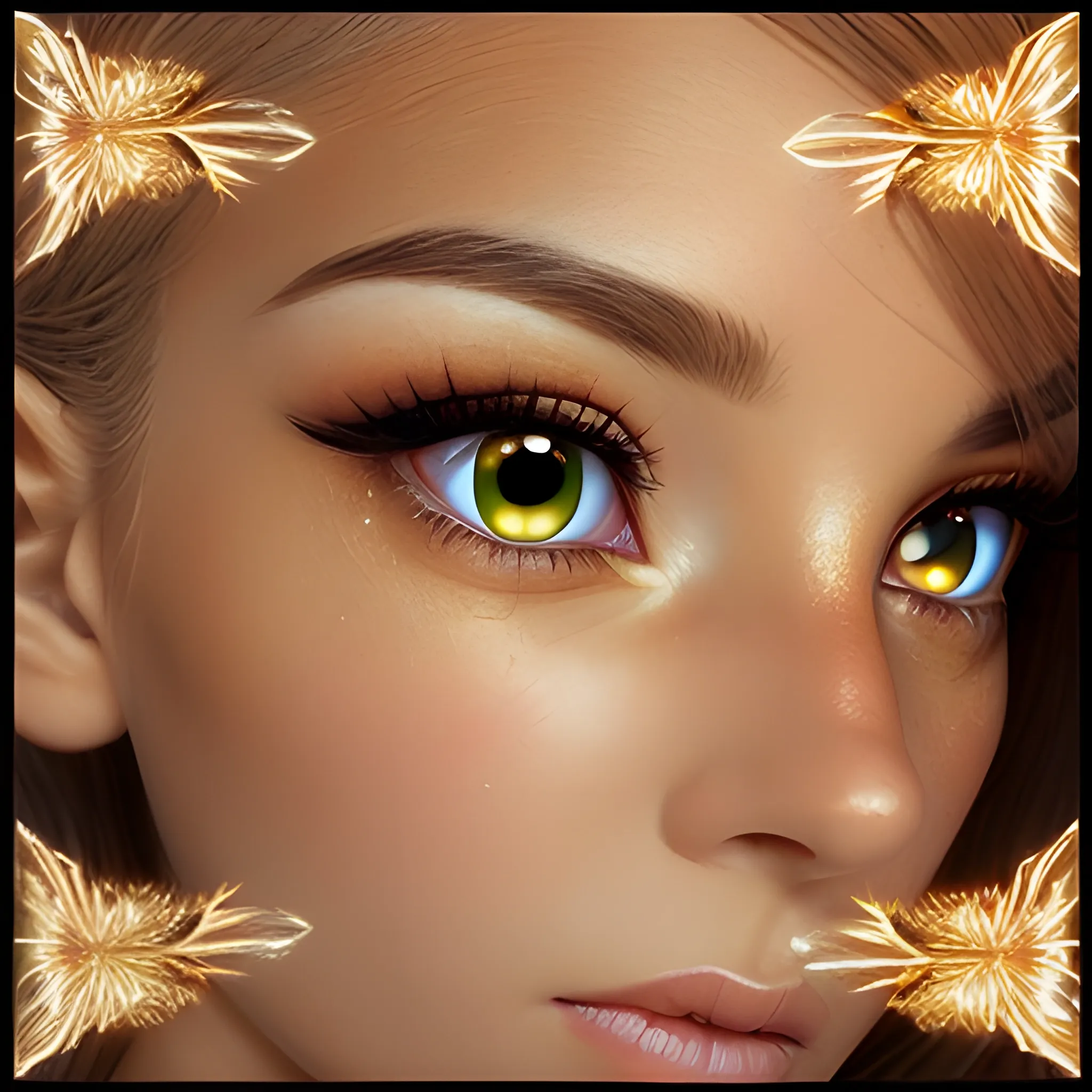 Tan Fairy gold_eyes