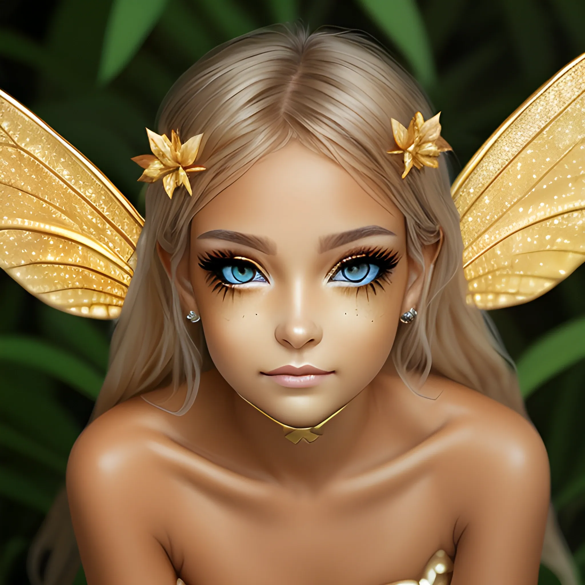 Tan Fairy gold_eyes