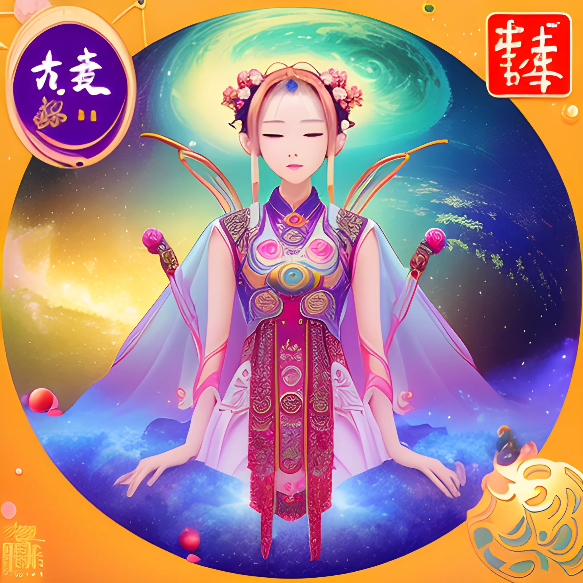 蘑菇，星云，科幻
