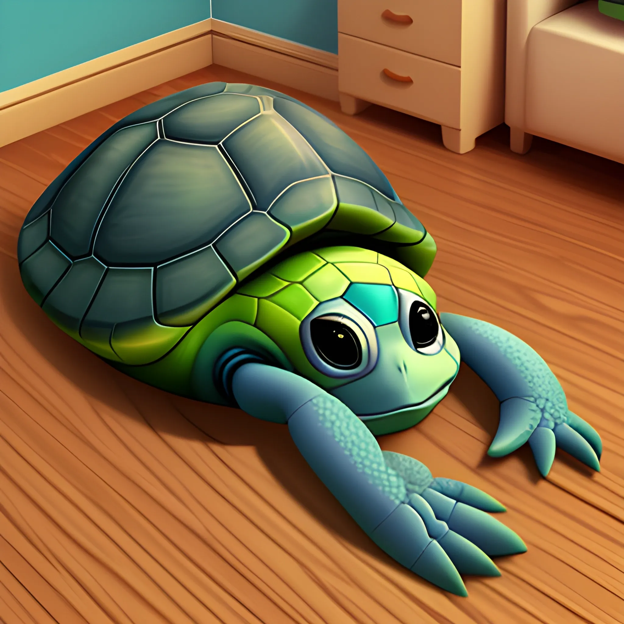 a lazying turtle gamer sleeping






, Cartoon, 3D