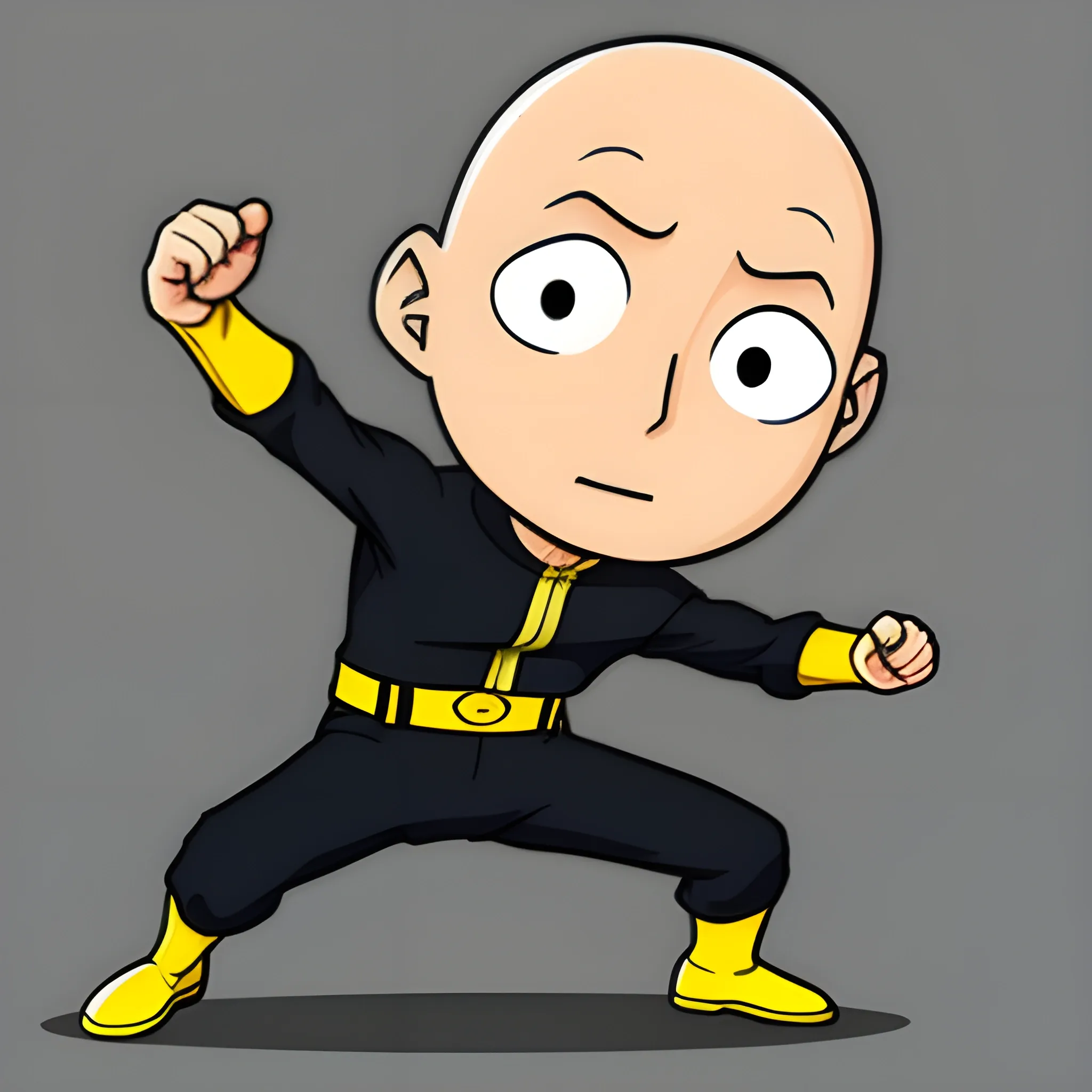 Dancing saitama, Cartoon