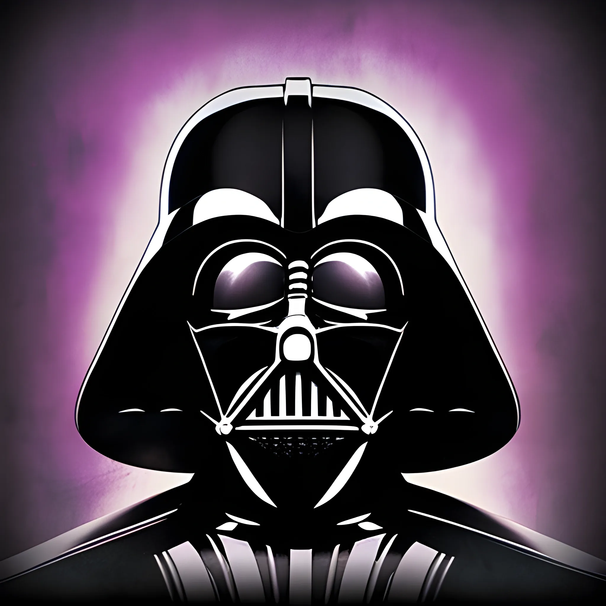 Darth Vader, psycadellic 