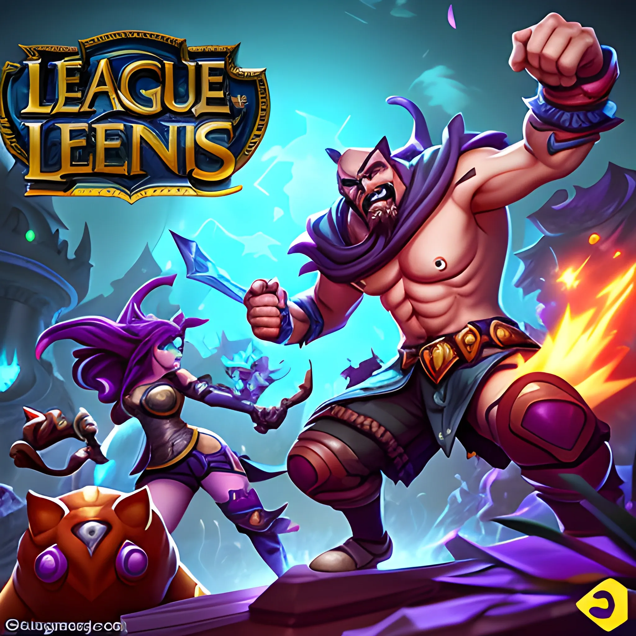 League of Legends

, Cartoon, 3D