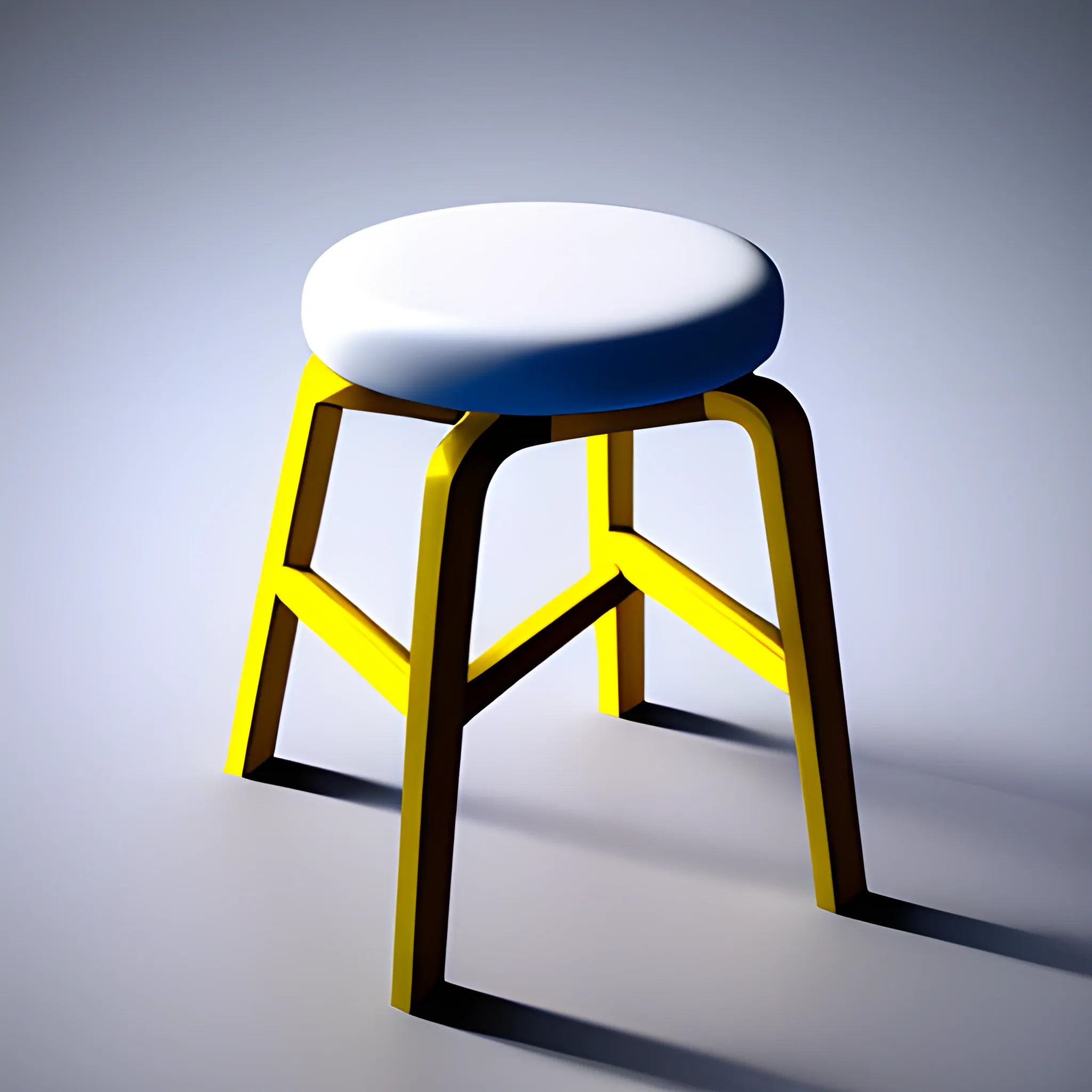 Stool,
 3D