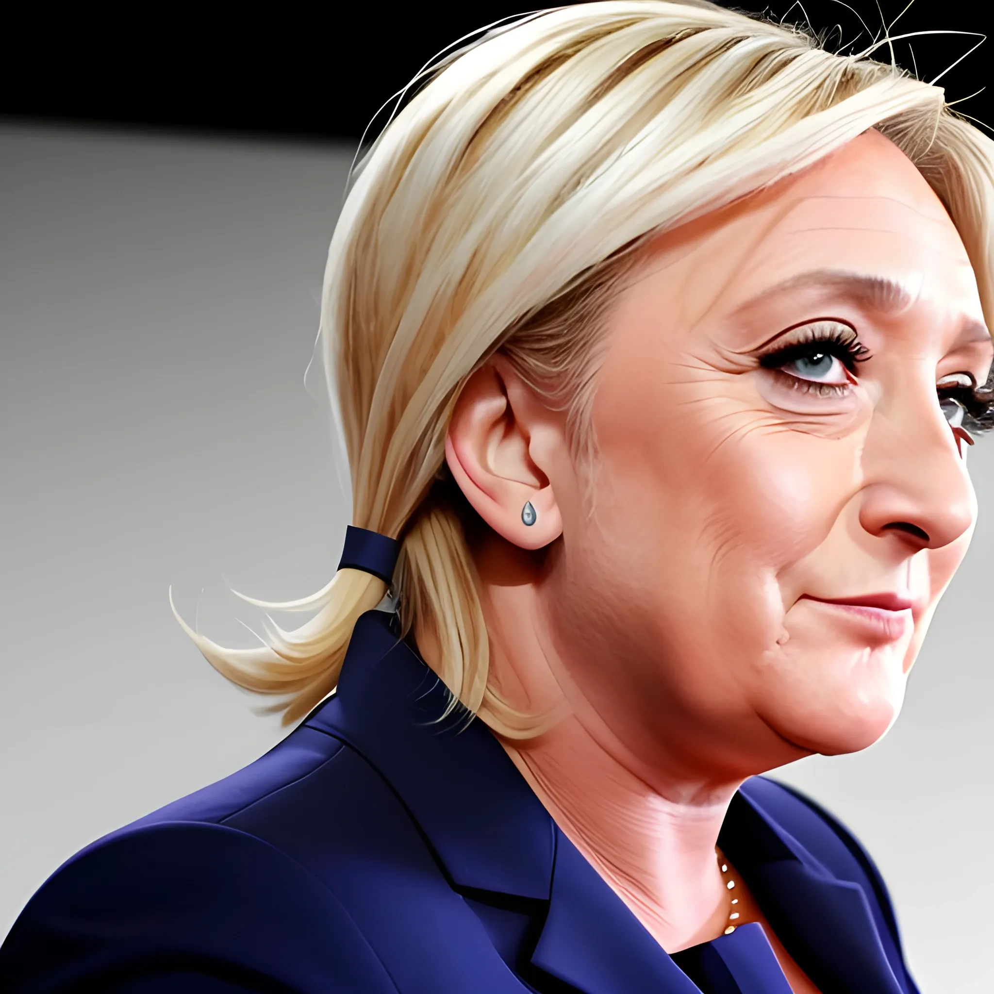 marine le pen qui fait bougé c'est fesse, et emanuel macron a ca tete entre les fesse de marine le pen
