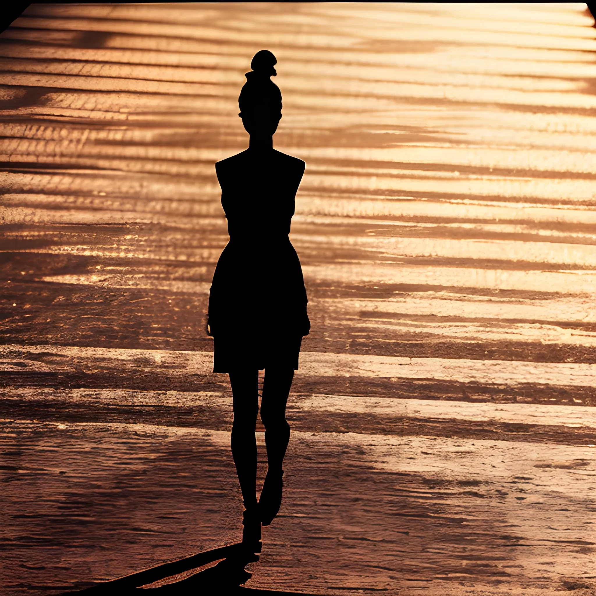 catwalk, silhouette