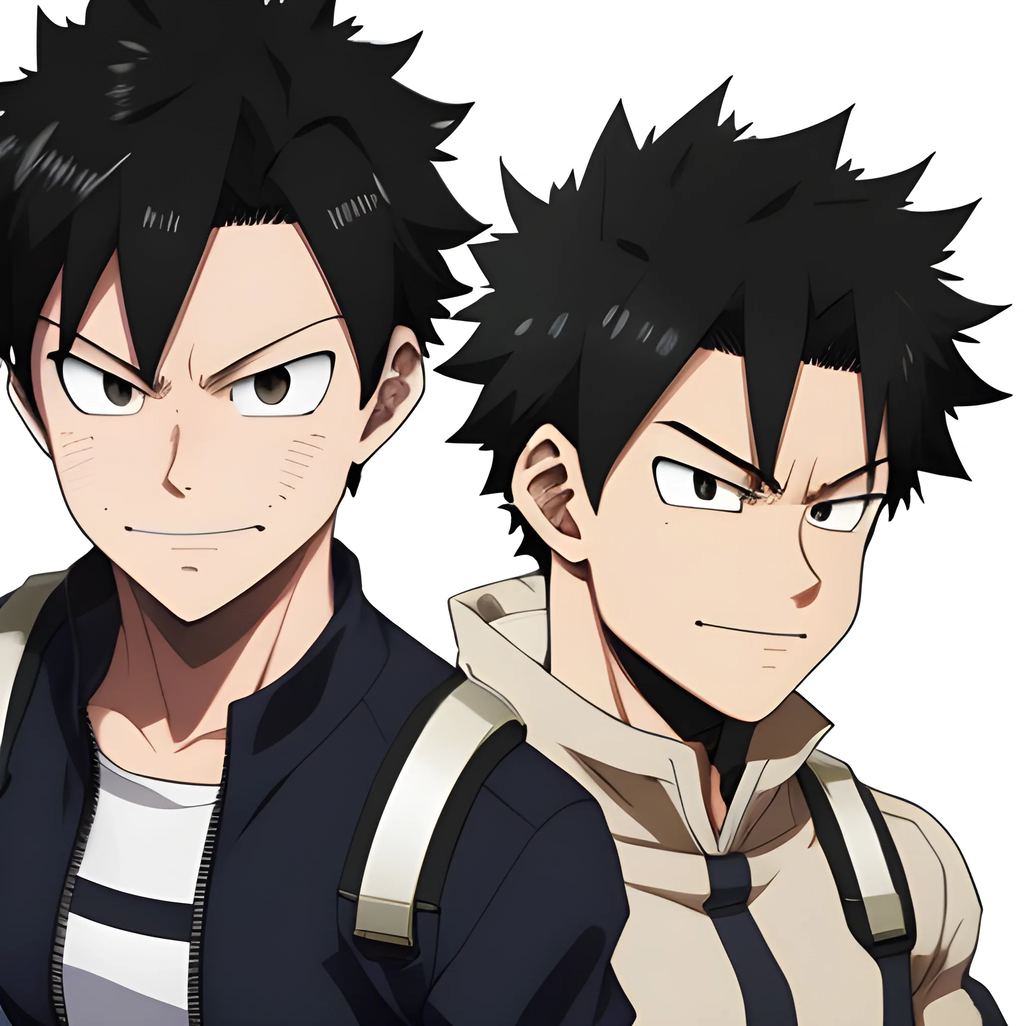 My Hero Academia Male black hair short hair