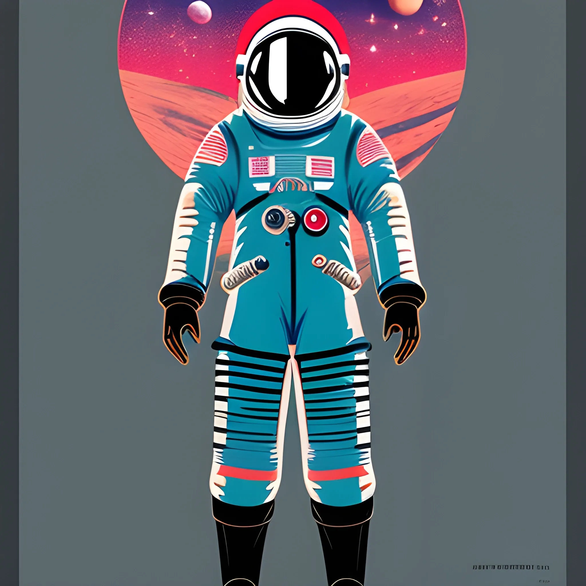 poster for a course on how to Design your Spacesuit for Intergalactic Fashion shows