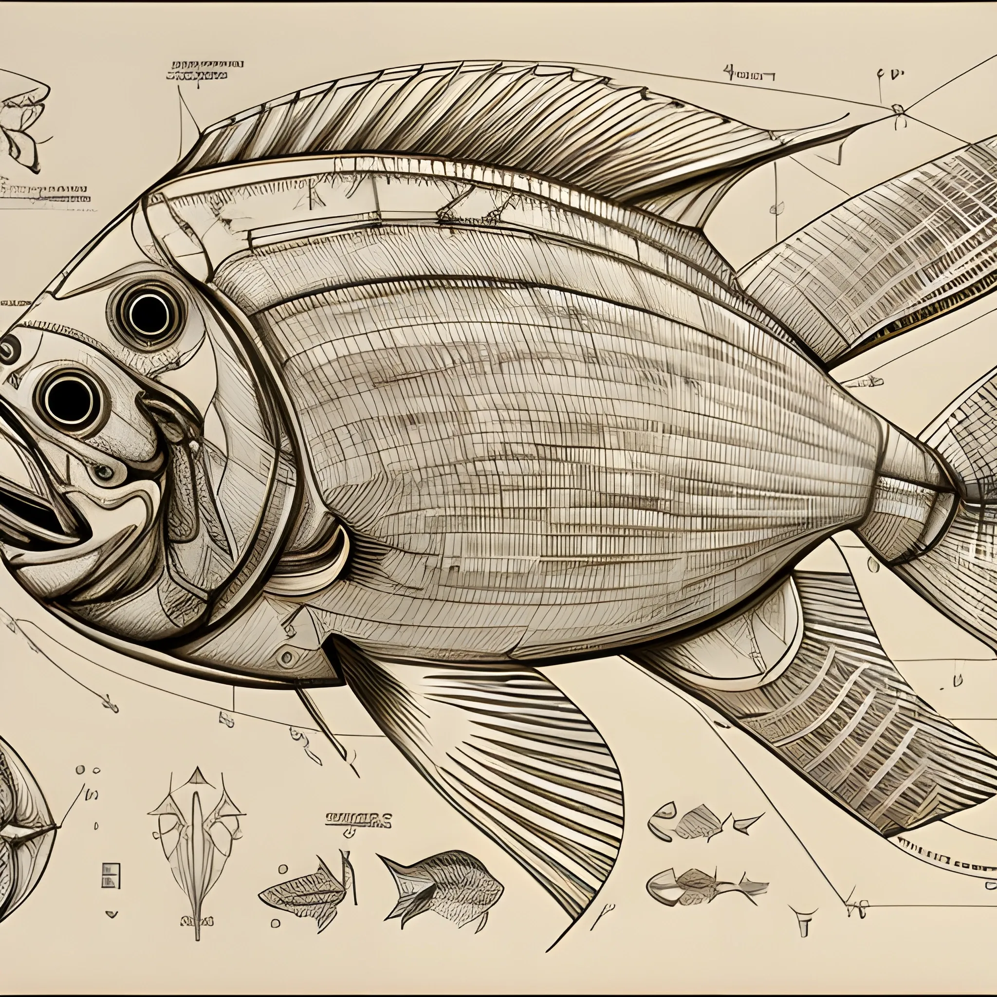 Big Fish 2 Drawing by Violeta Vollmer | Saatchi Art