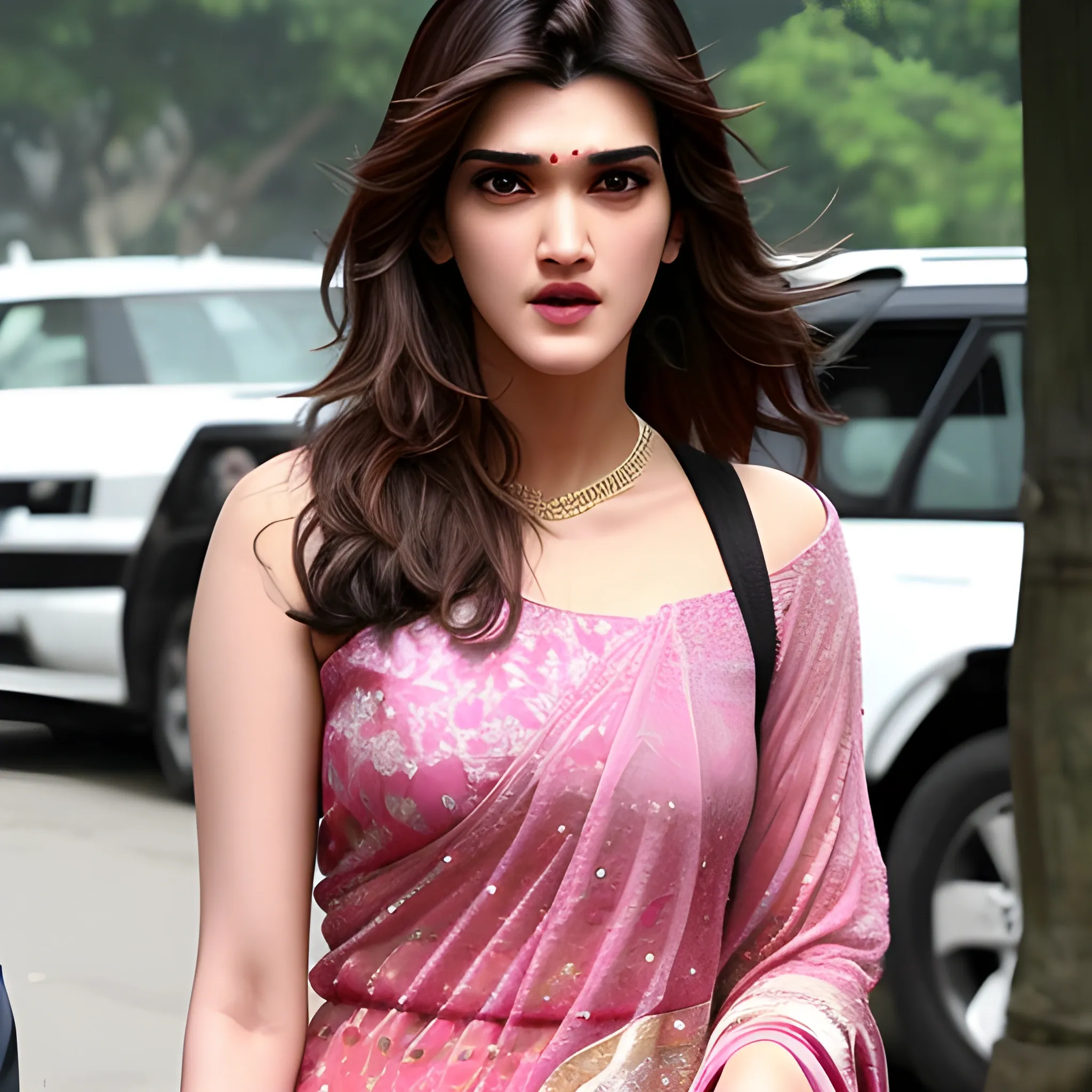 Kriti Sanon walking