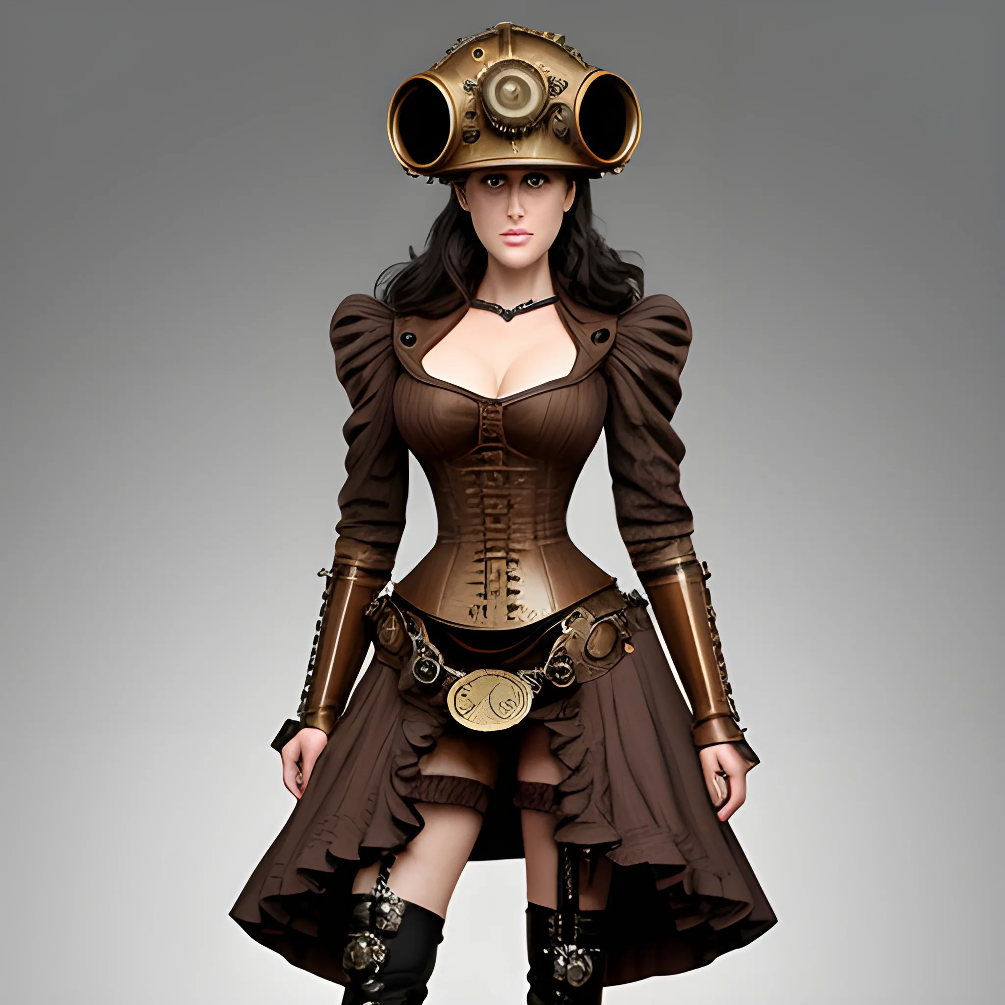 steampunk helmet fantasy jennifer connelly full body