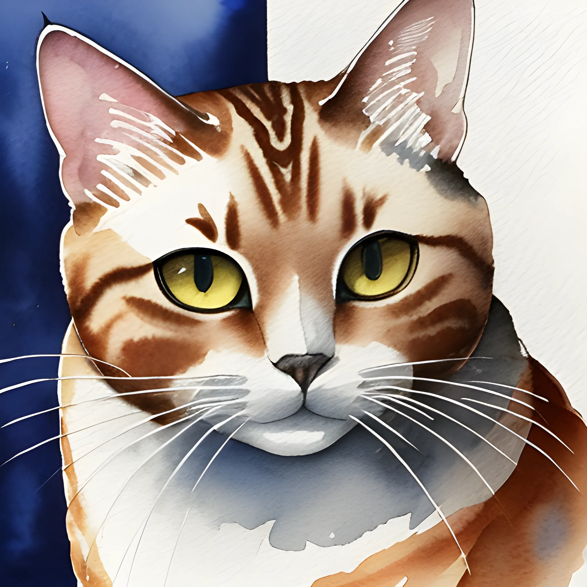 gato, Water Color