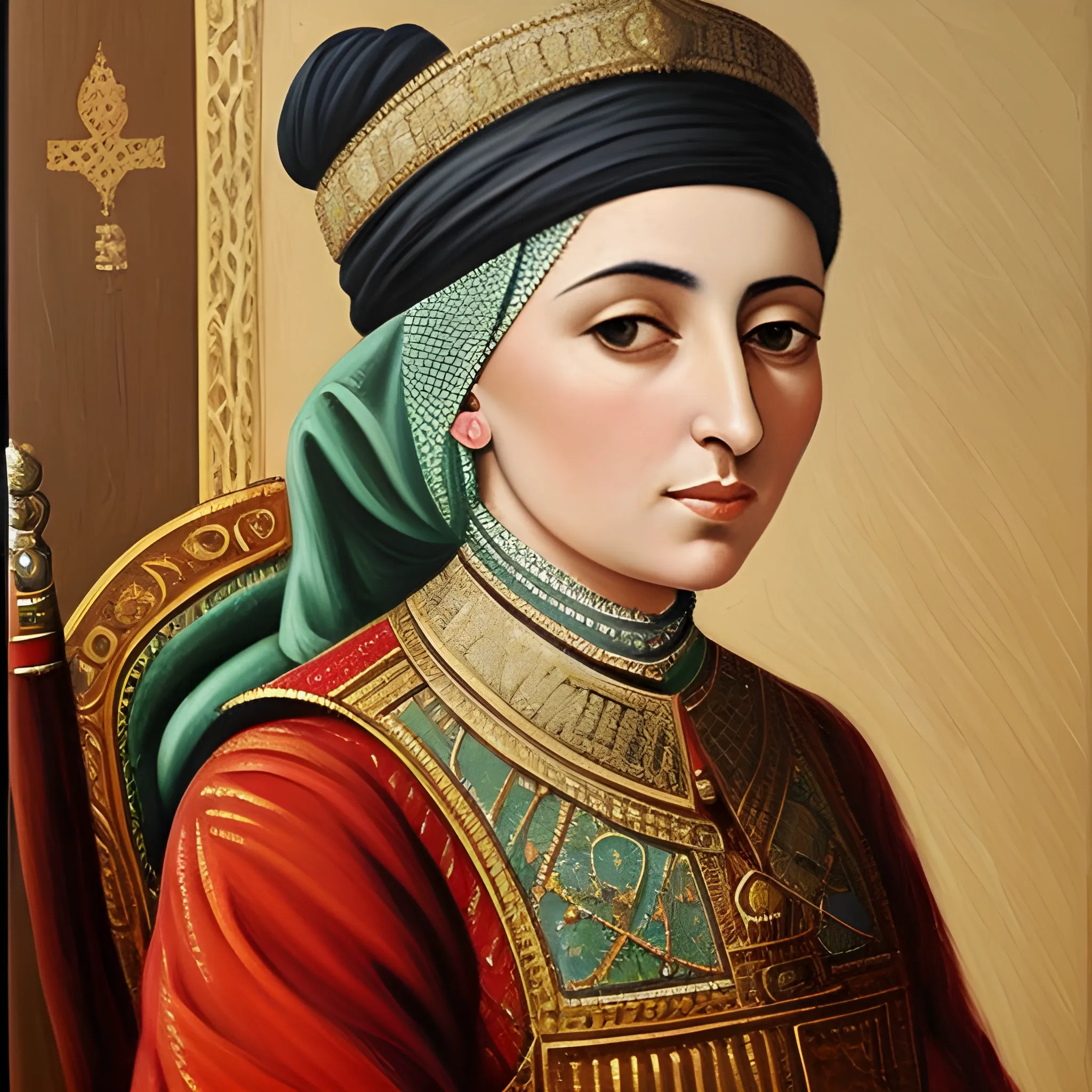 , Oil Painting, ottoman empire,  Scheherezade,  woman, islam