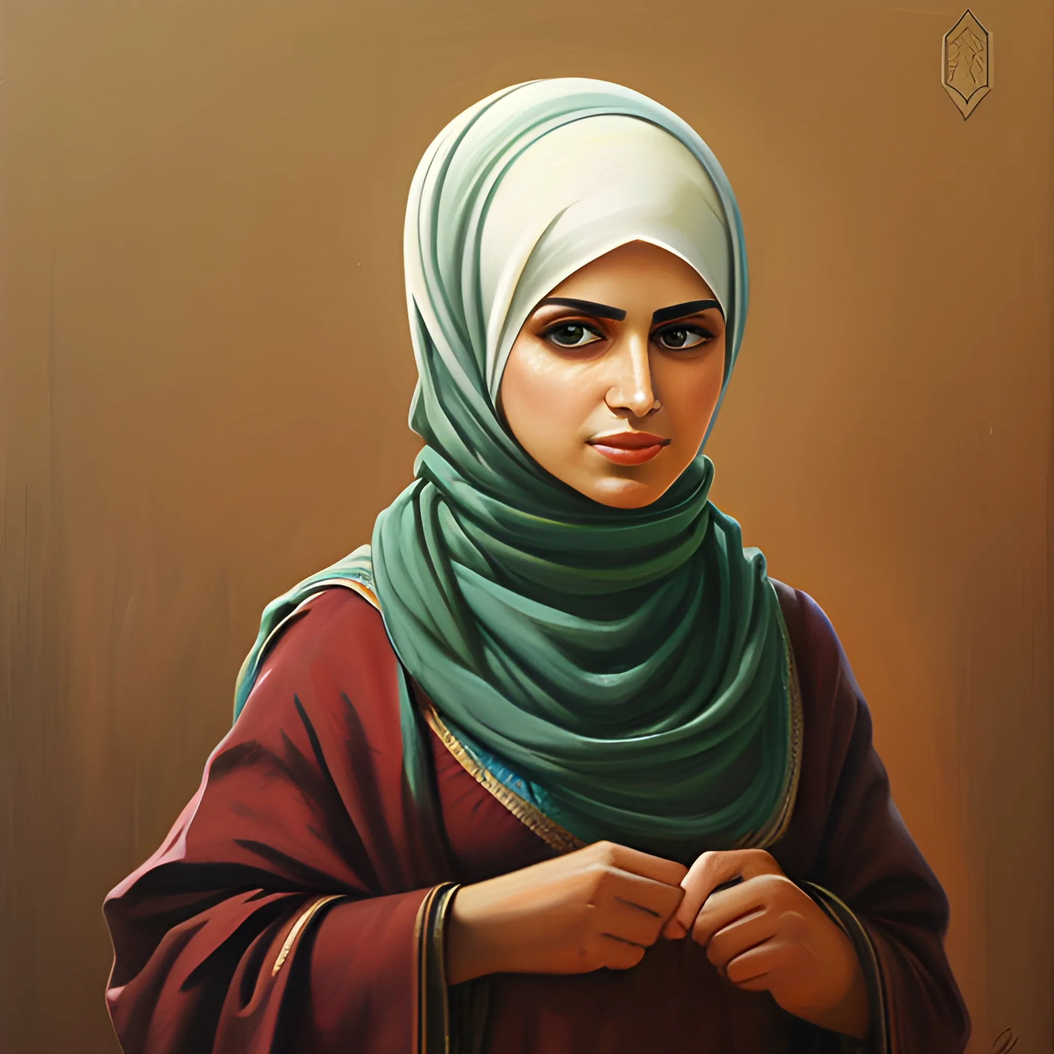 , Oil Painting,  Scheherezade,  woman, islam