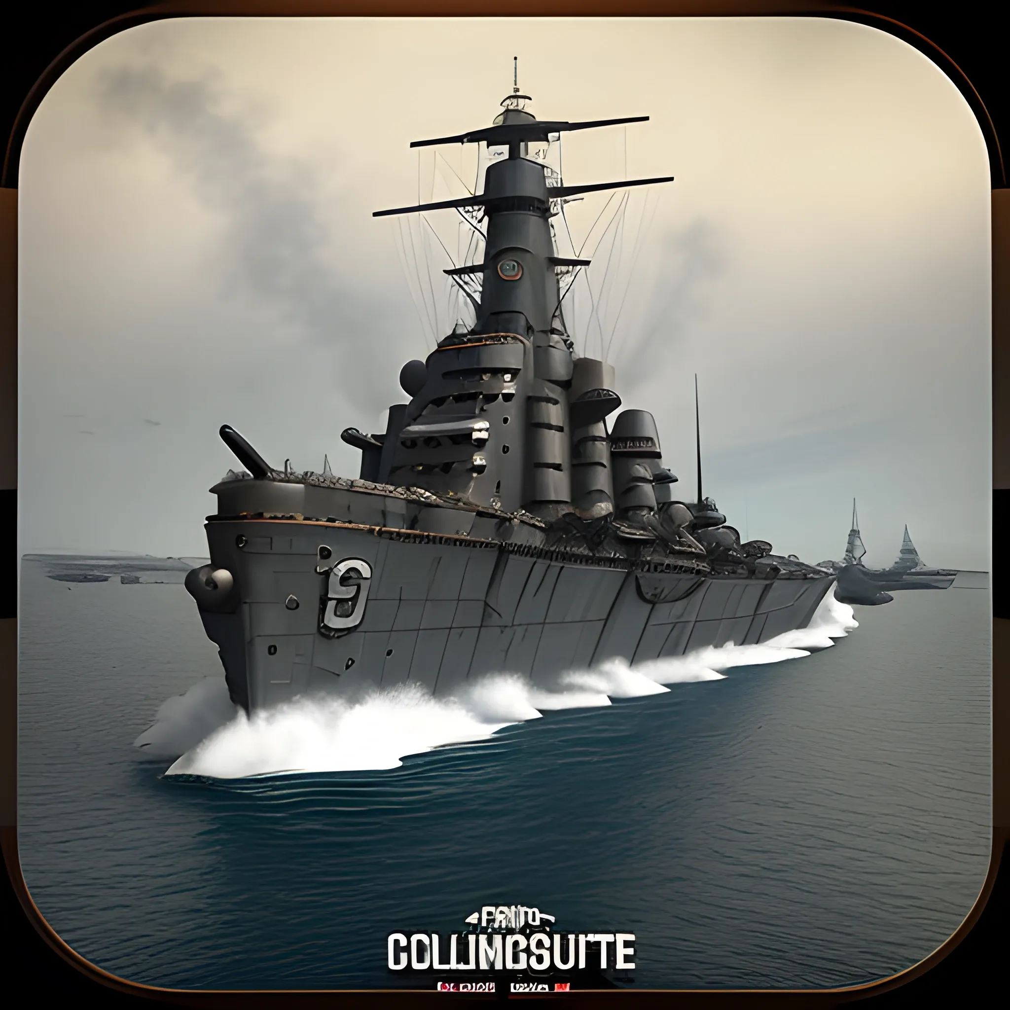 dieselpunk, collosal battleship, in port, gun turrets, multiple guns, brass hull, crewmen, turrets, steam stacks, crew on deck, battleship, battleship turrets, deck view, biplanes guarding ship, people, crew, 3D, HD, 4K, high definition